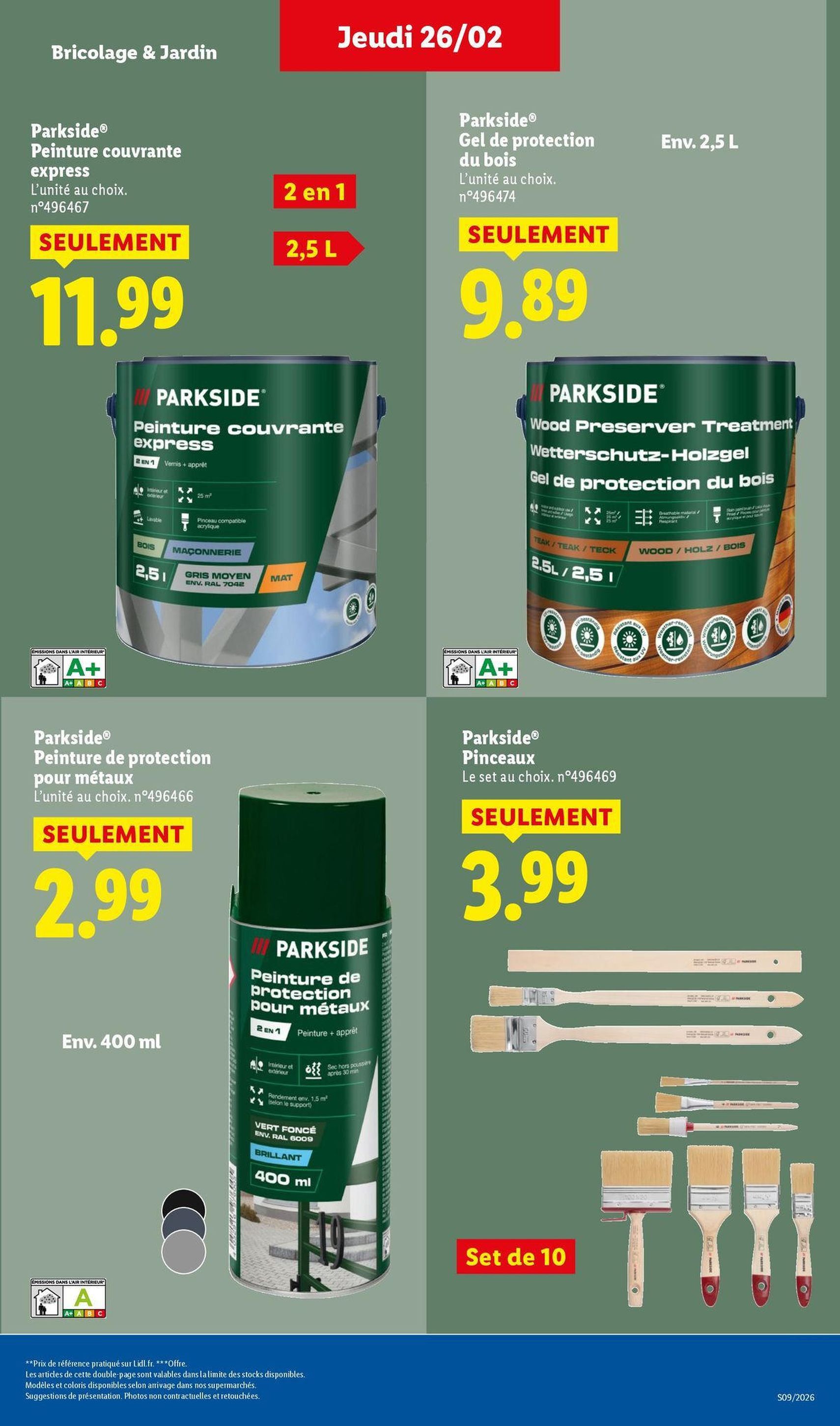 LIDL catalogue semaine 9 - brochure valable à partir du 26/02/2026, page 33 sur 81