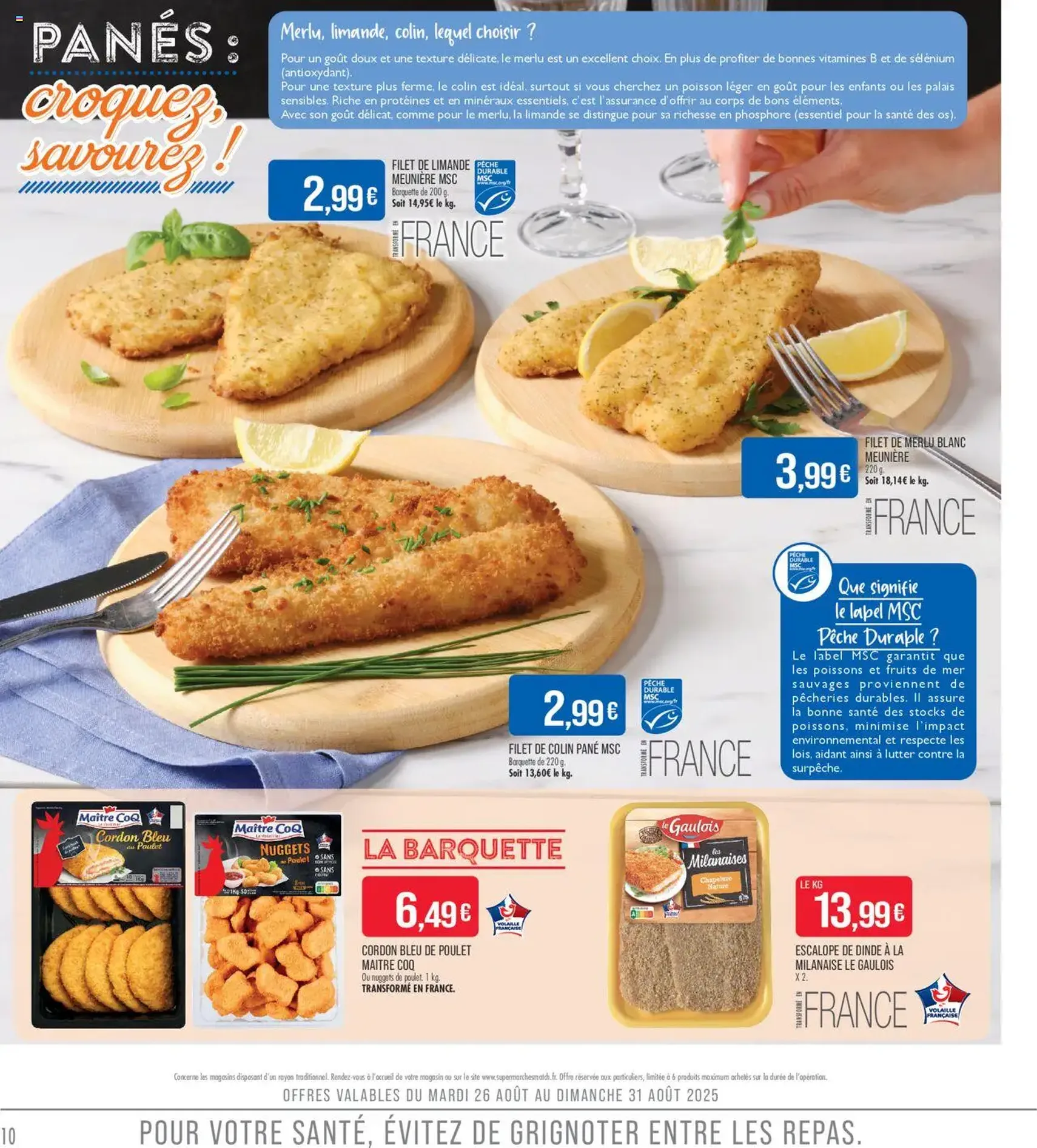 Match Supermarché catalogue - brochure valable à partir du 26/08/2025, page 10 sur 26 Match Supermarché catalogue - brochure valable à partir du 26/08/2025, page 10 sur 26