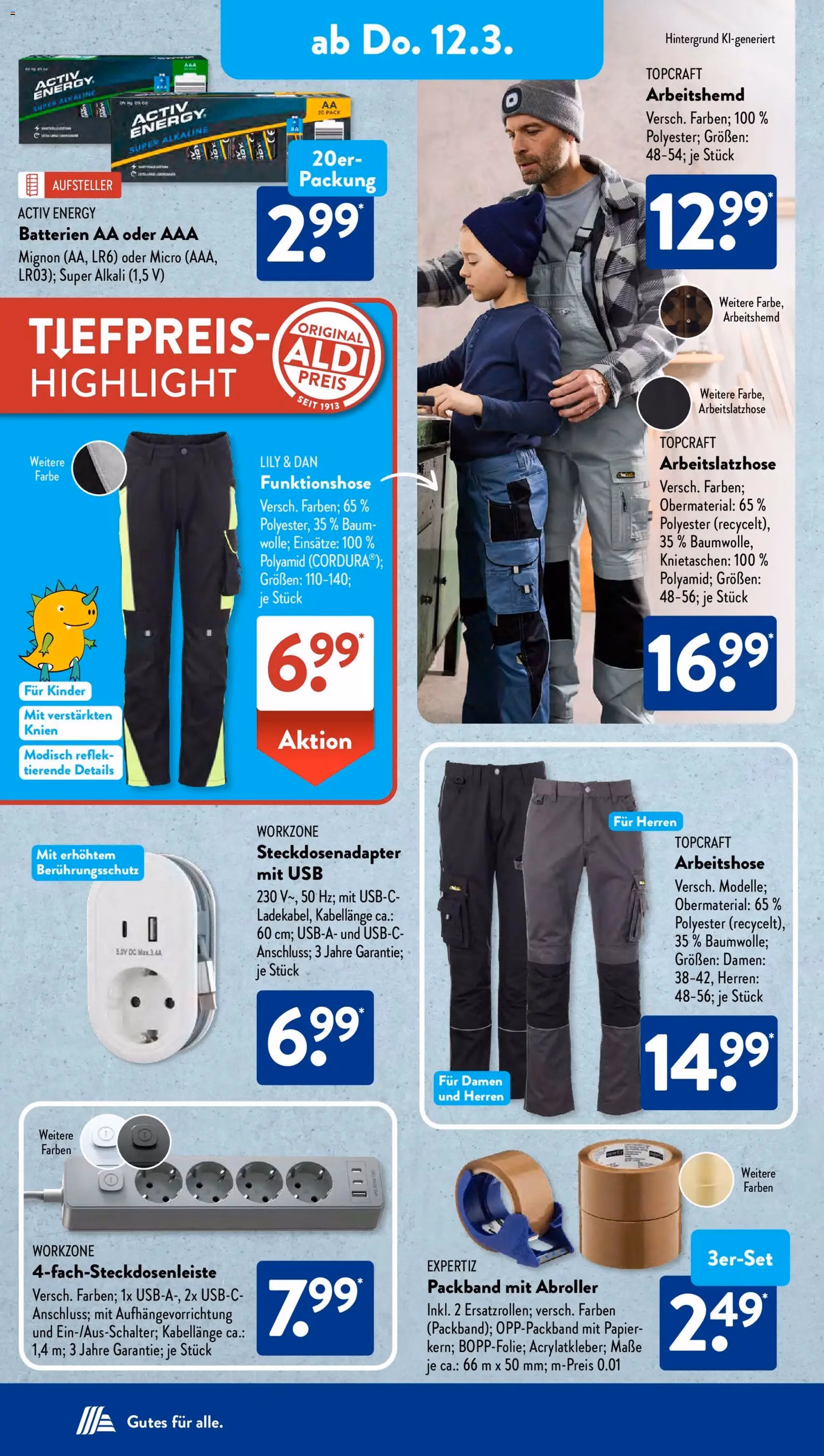 Aldi Süd Prospekt - Gültiger Prospekt ab 09.03.2026, Seite 16 von insgesamt 38