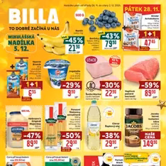 Billa Velký leták - náhled letáku platný od 26.11.2025