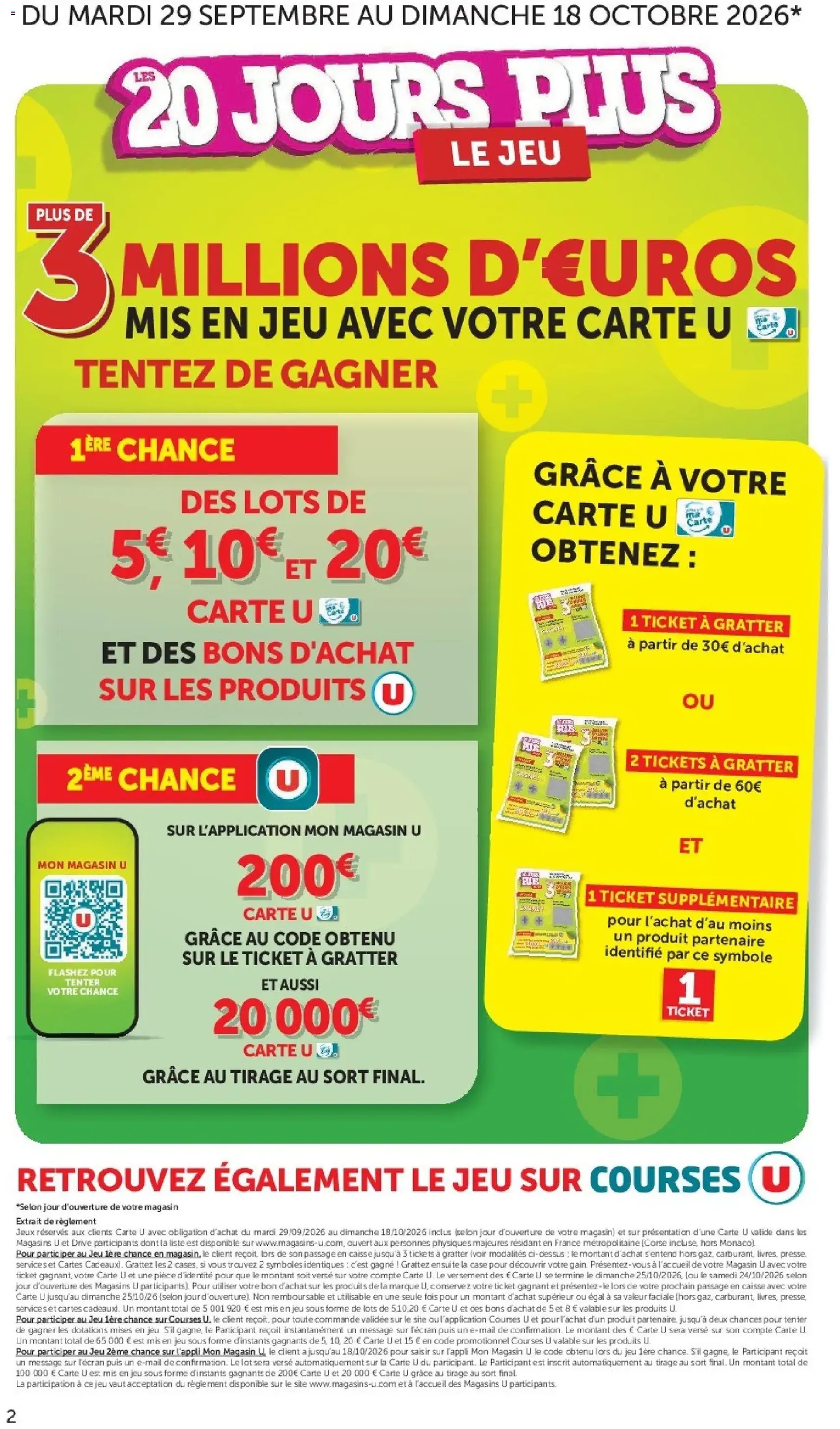 U Express catalogue - brochure valable à partir du 06/10/2026, page 2 sur 20