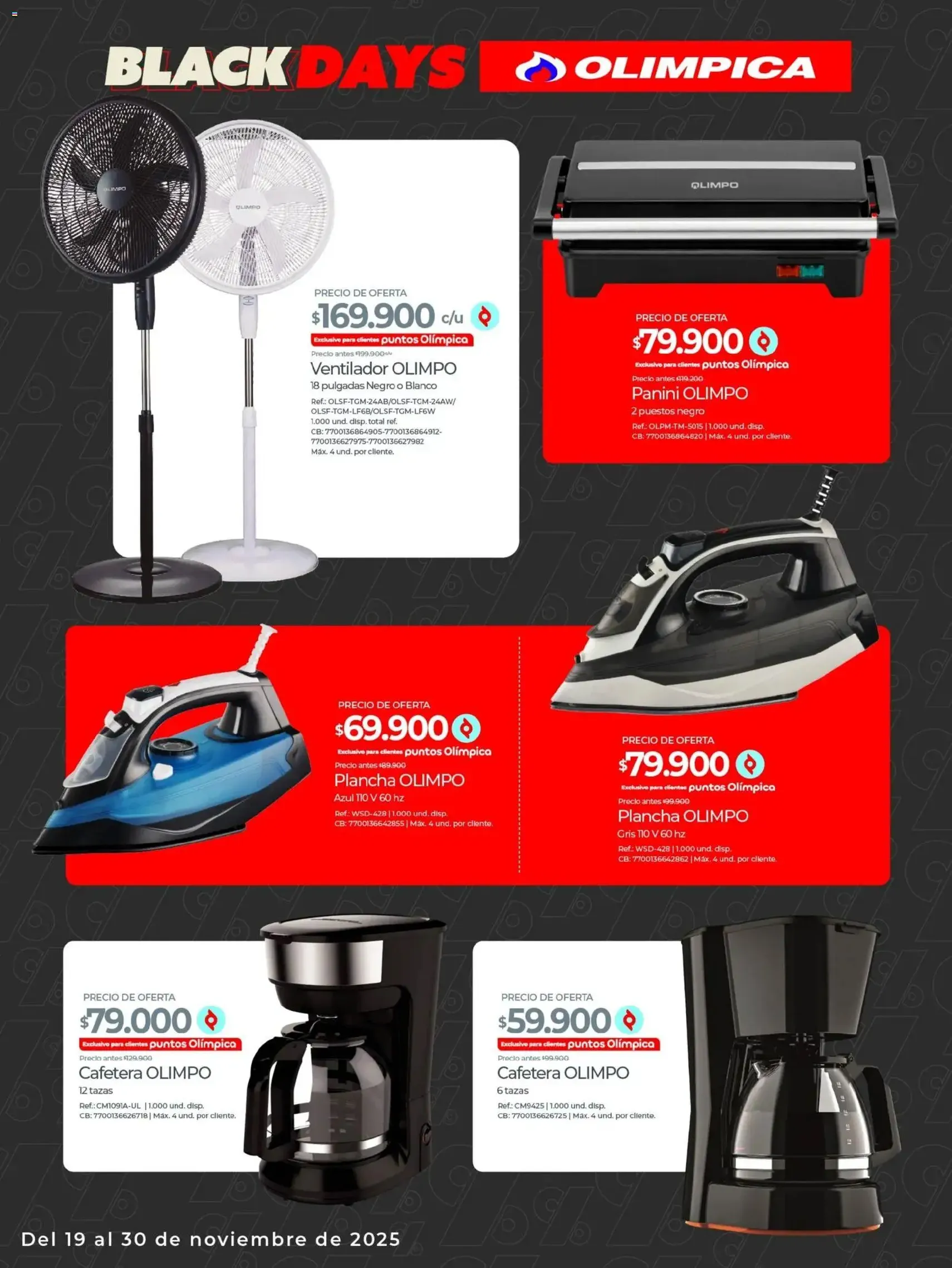Olímpica - Black Friday - folleto válido desde 19/11/2025 página 20 de 31