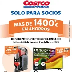 Vista previa del folleto Costco catálogo válido desde 08/06/2026