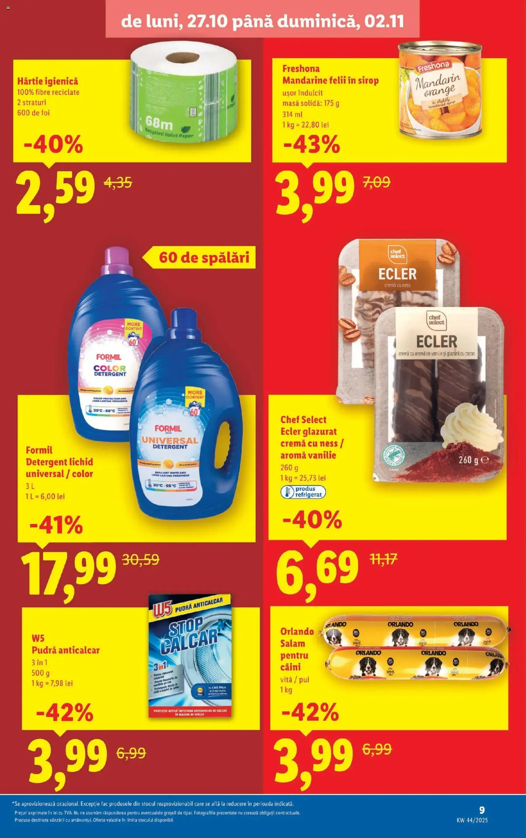 Catalog Lidl - cataloage valabile începând cu 27.10.2025 pagina 9 din 40 Catalog Lidl - cataloage valabile începând cu 27.10.2025 pagina 9 din 40