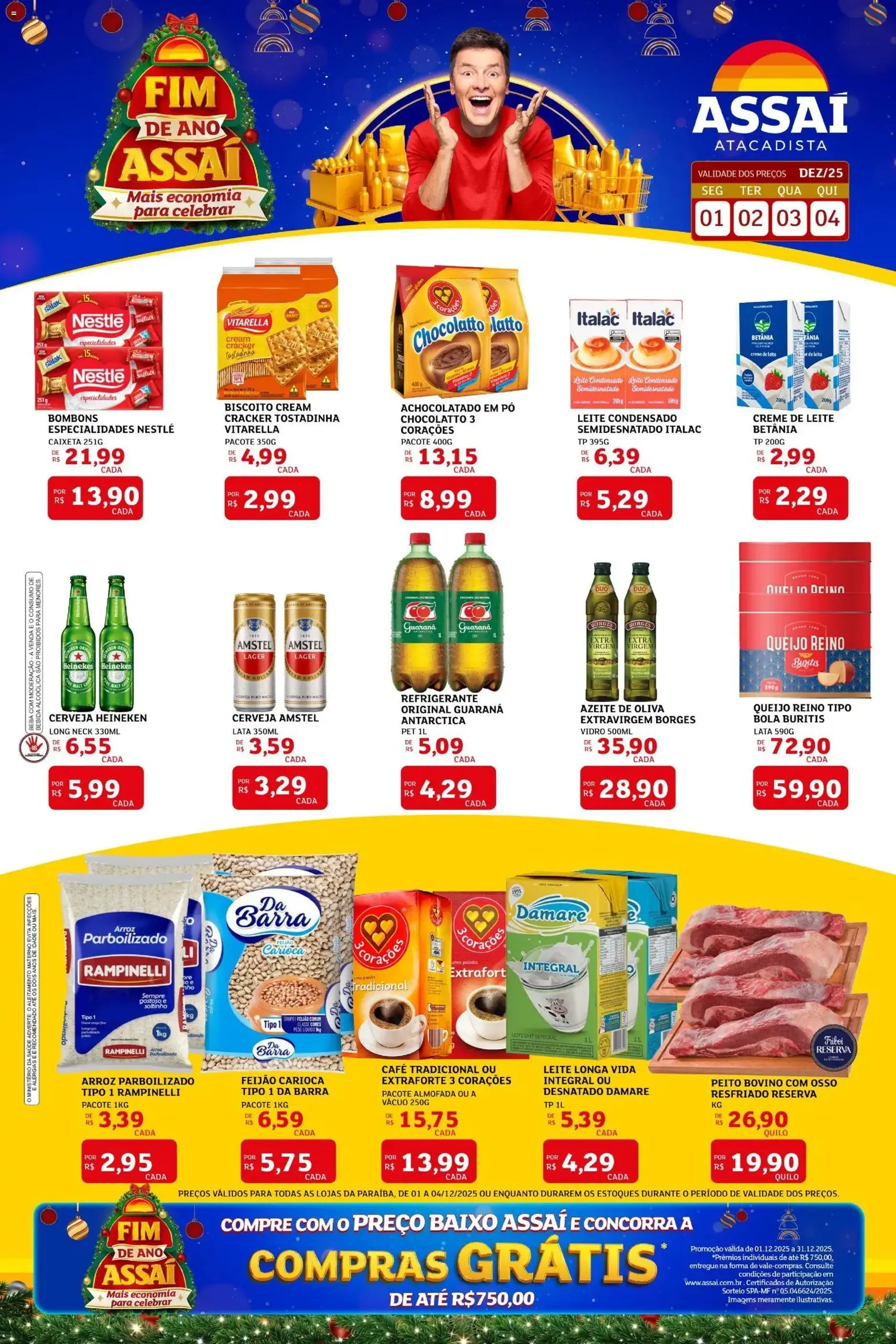 Encarte Assaí Atacadista - folheto válido a partir de 01/12/2025 página 1 de 4