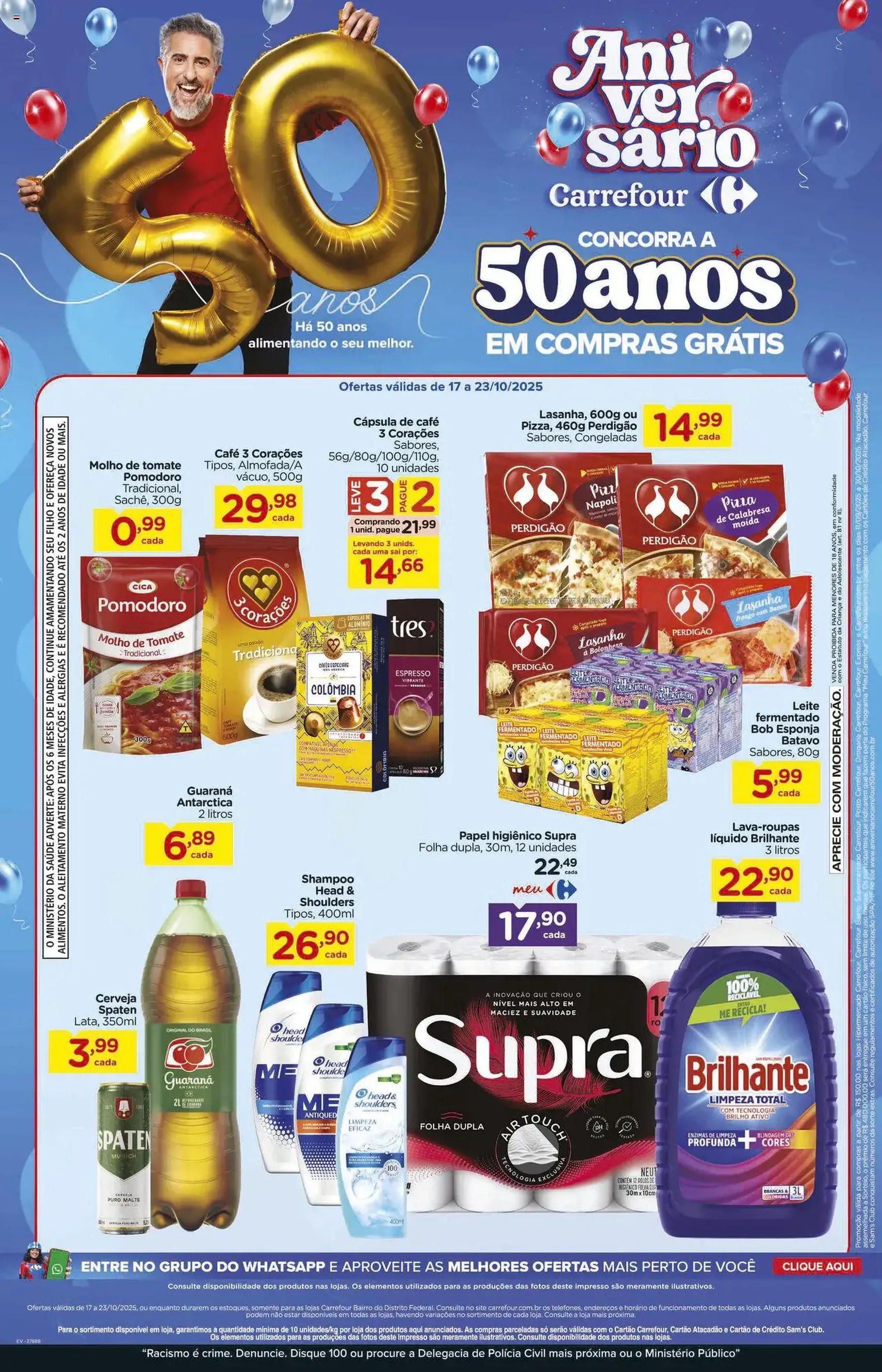 Carrefour Bairro - Ofertas da semana - folheto válido a partir de 17/10/2025 página 1 de 3
