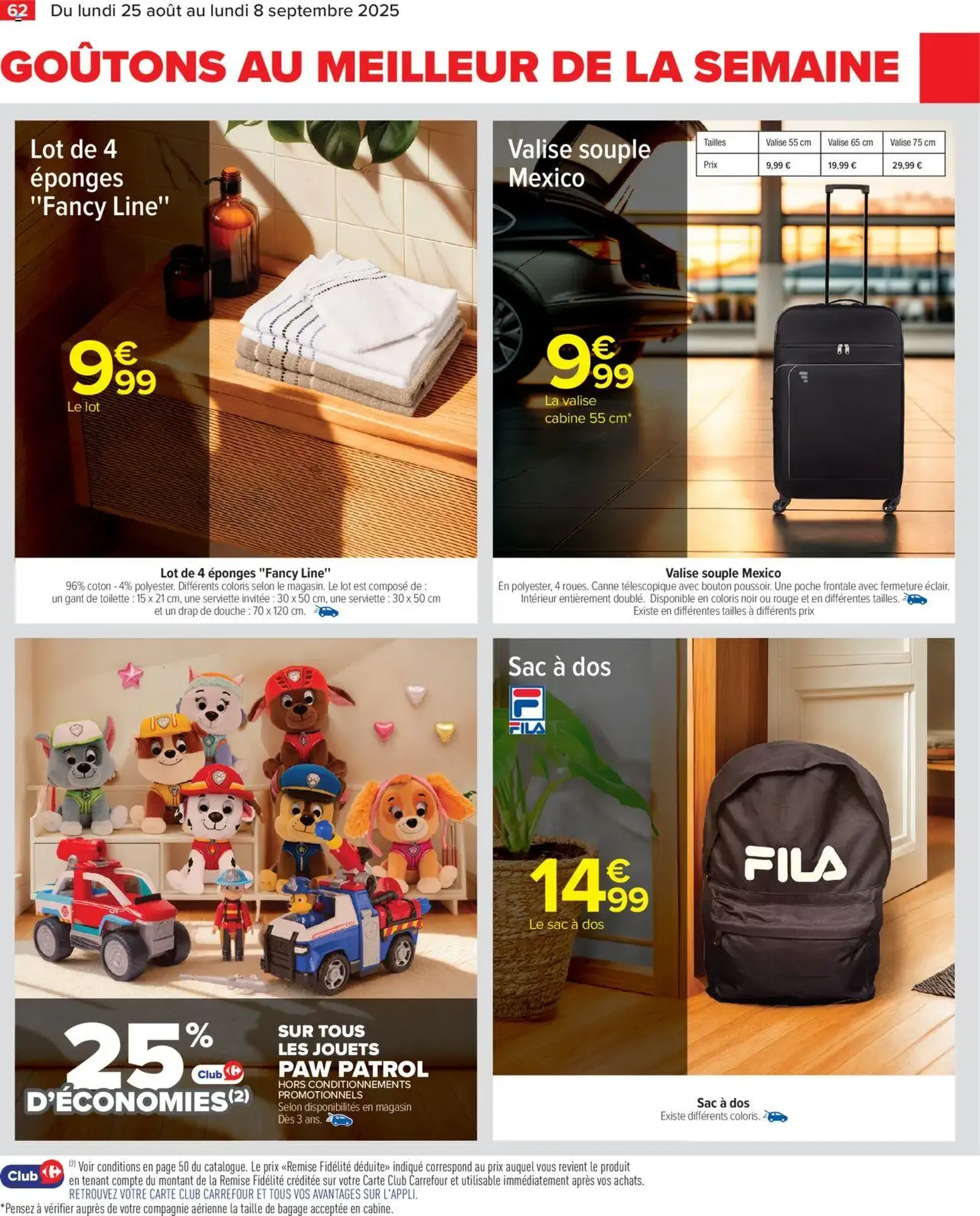 Carrefour catalogue semaine 35 - brochure valable à partir du 25/08/2025, page 64 sur 72 Carrefour catalogue semaine 35 - brochure valable à partir du 25/08/2025, page 64 sur 72