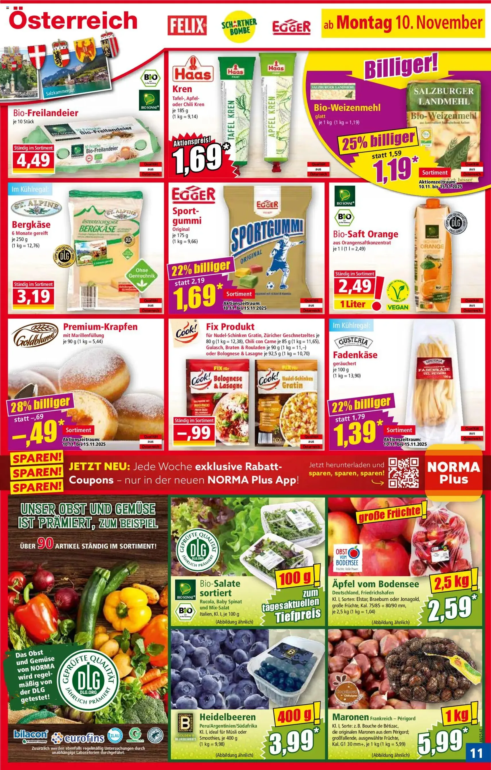 Norma Flugblatt - Gültiger Prospekt ab 10.11.2025, Seite 12 von insgesamt 19