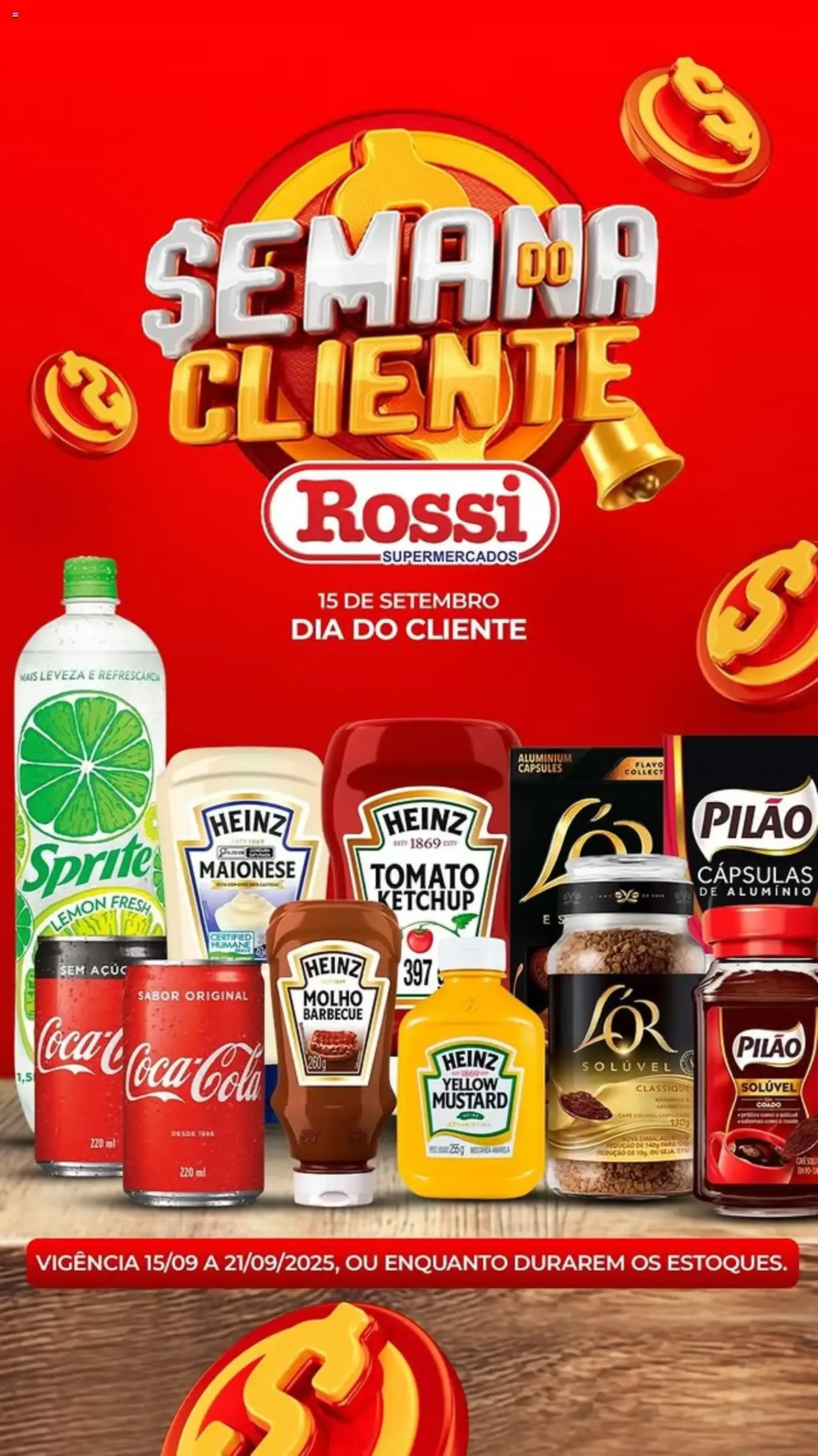 Rossi Supermercados - Ofertas da semana - folheto válido a partir de 15/09/2025 página 1 de 1