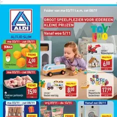 Aldi folder week 45 - voorvertoning van de folder geldig vanaf 03/11/2025