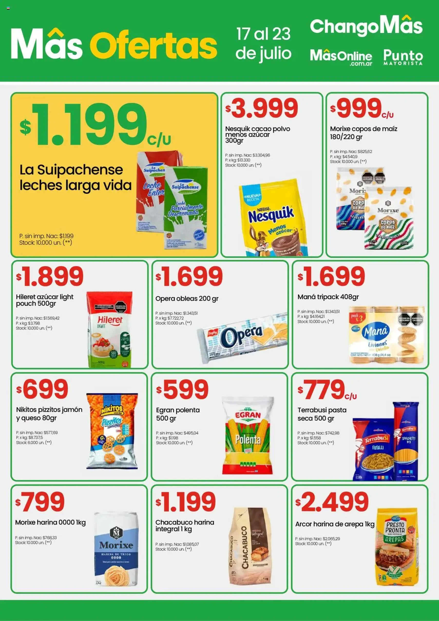 Changomas ofertas - folleto válido desde 17/07/2025 página 5 de 17