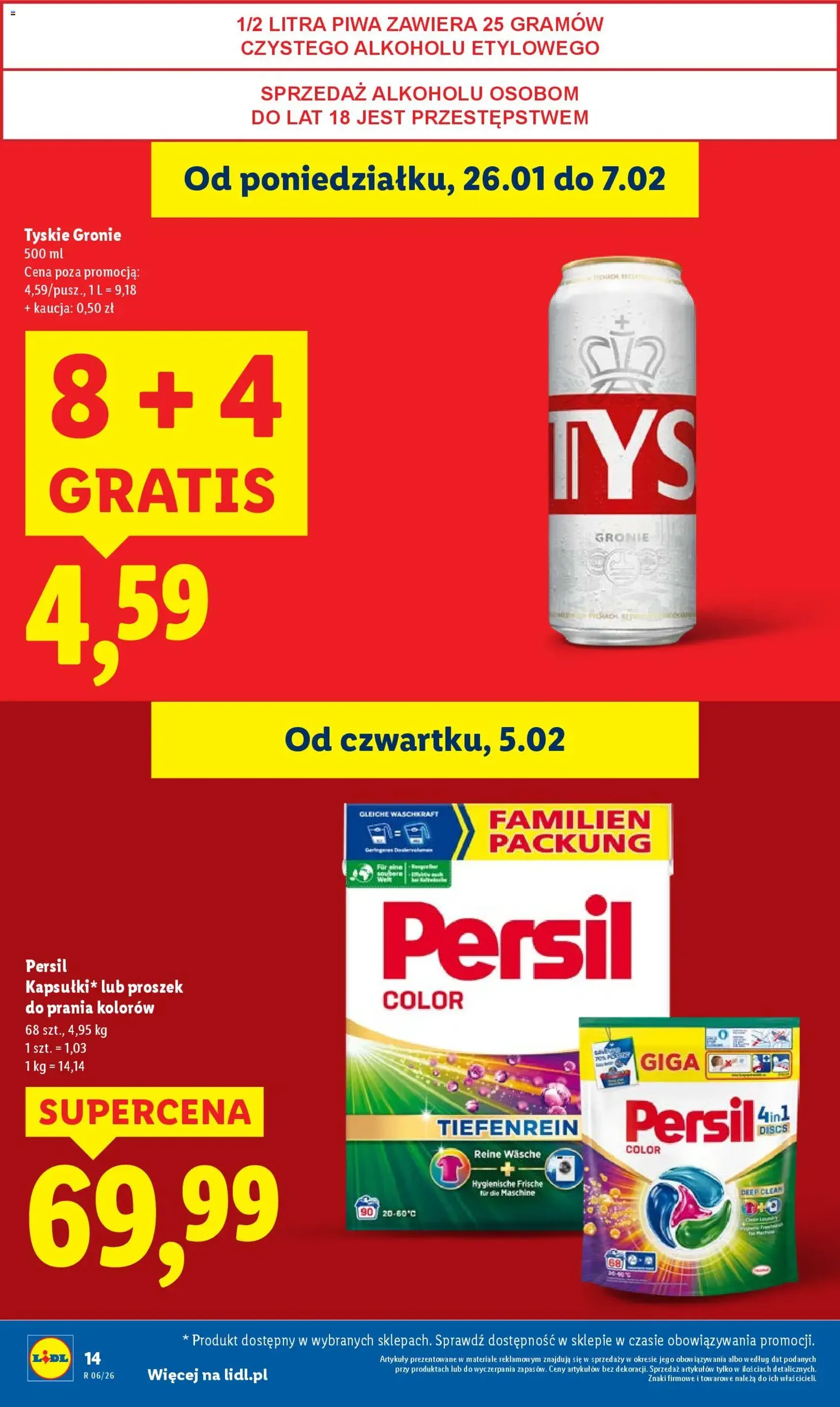 Lidl Gazetka - ważny gazetka od 05.02.2026 strona 14 z 61