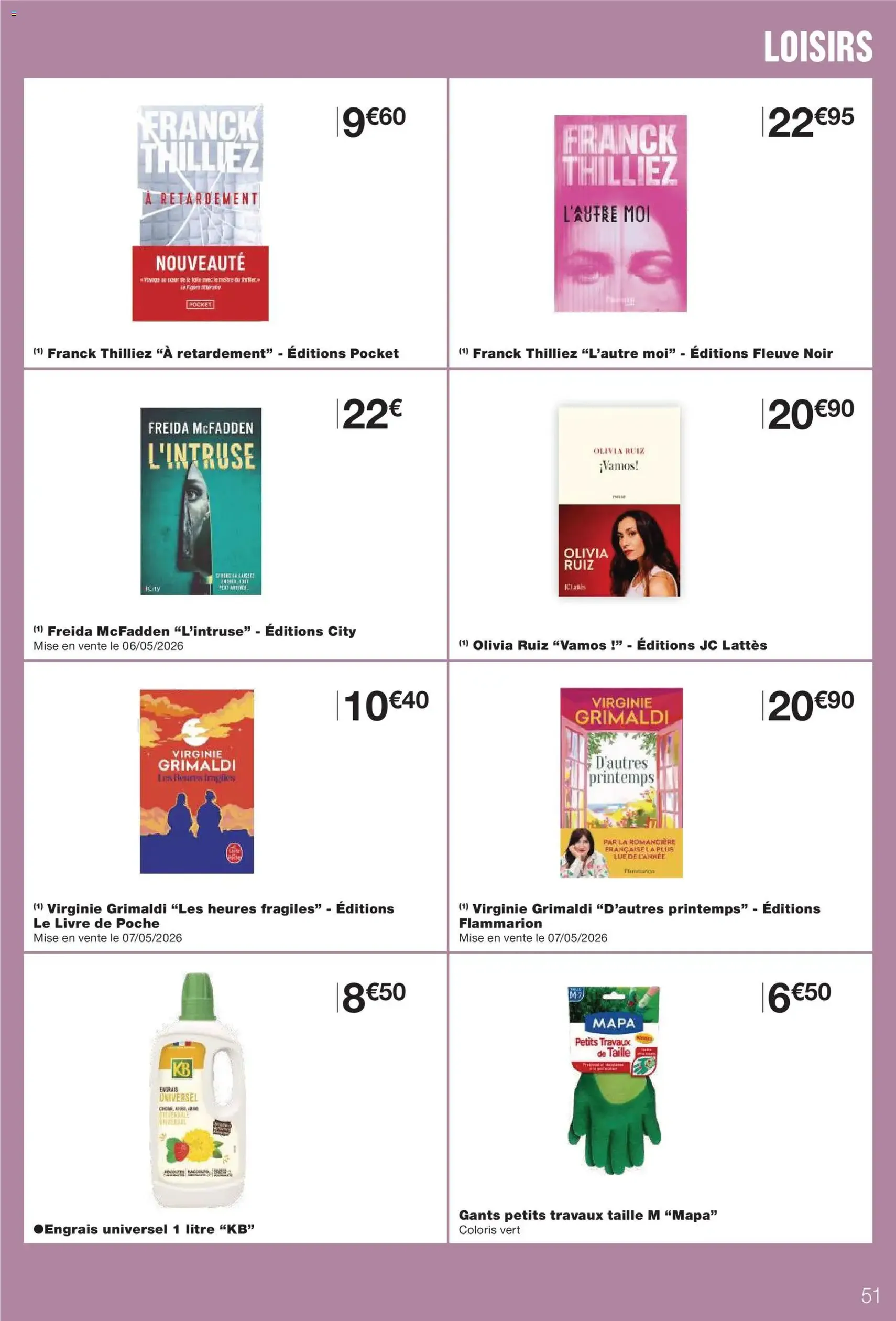 Monoprix catalogue - brochure valable à partir du 05/05/2026, page 51 sur 53