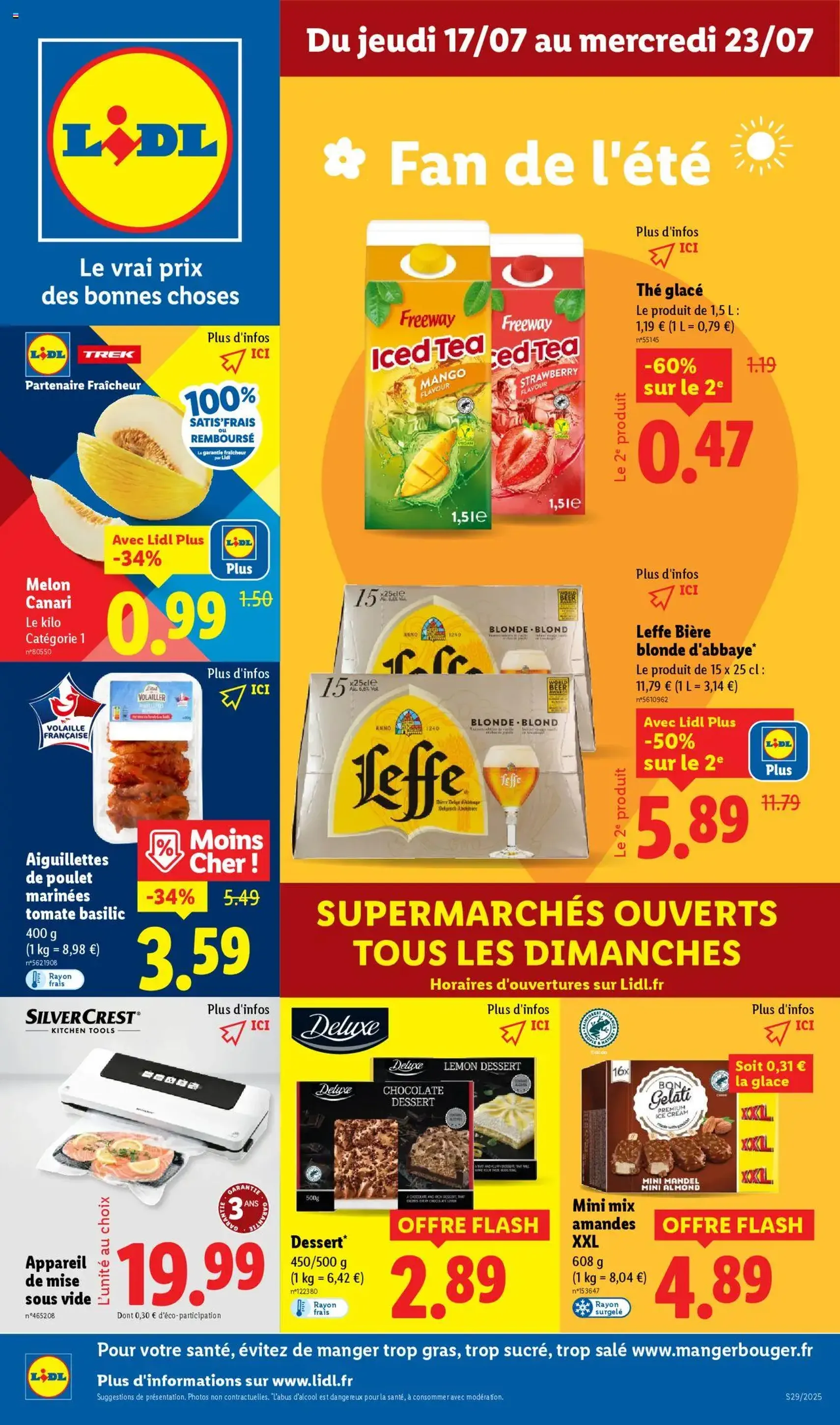 LIDL catalogue semaine 28 - brochure valable à partir du 17/07/2025, page 1 sur 82 LIDL catalogue semaine 28 - brochure valable à partir du 17/07/2025, page 1 sur 82