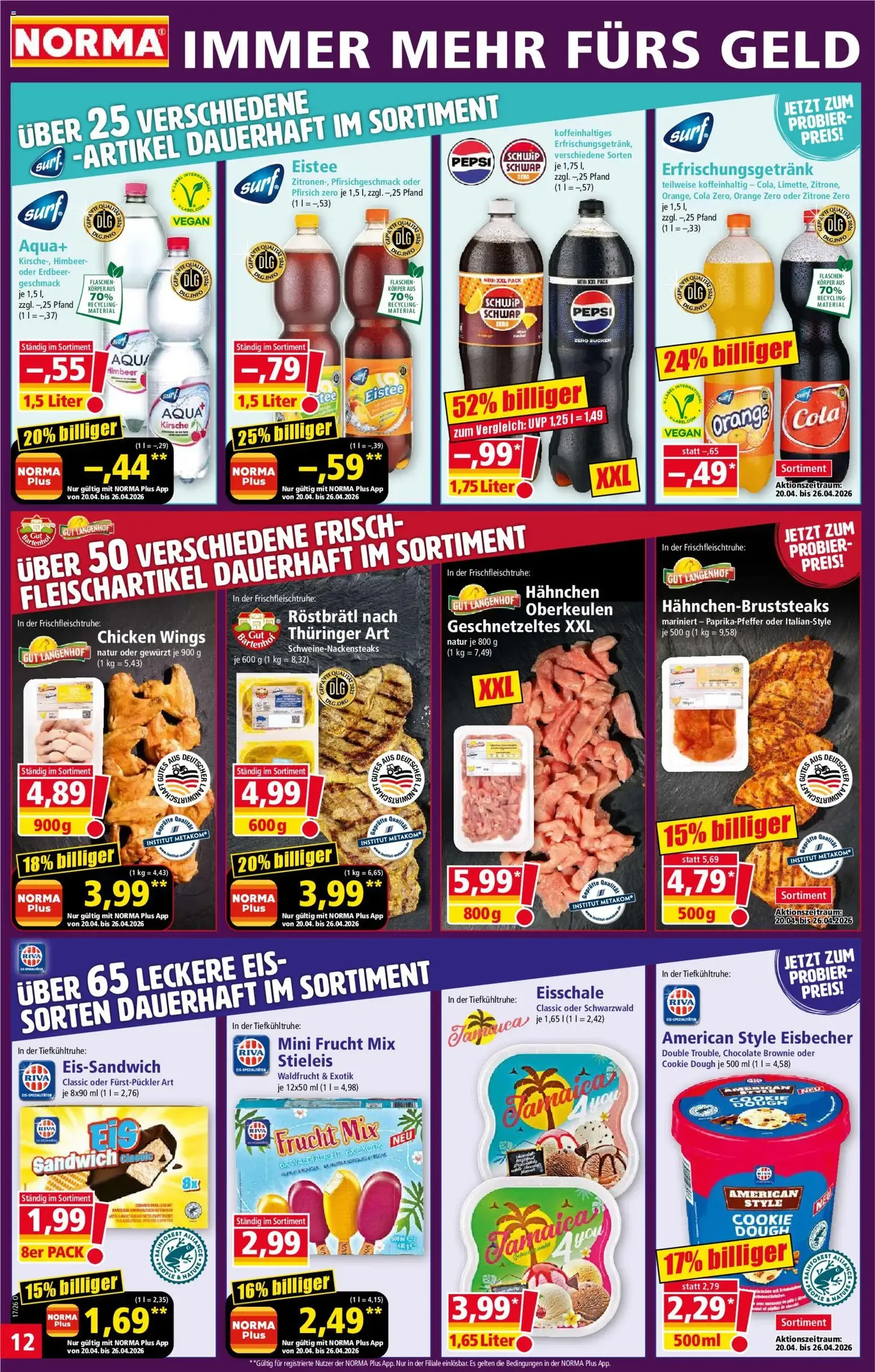 Norma Prospekt - Gültiger Prospekt ab 20.04.2026, Seite 12 von insgesamt 21