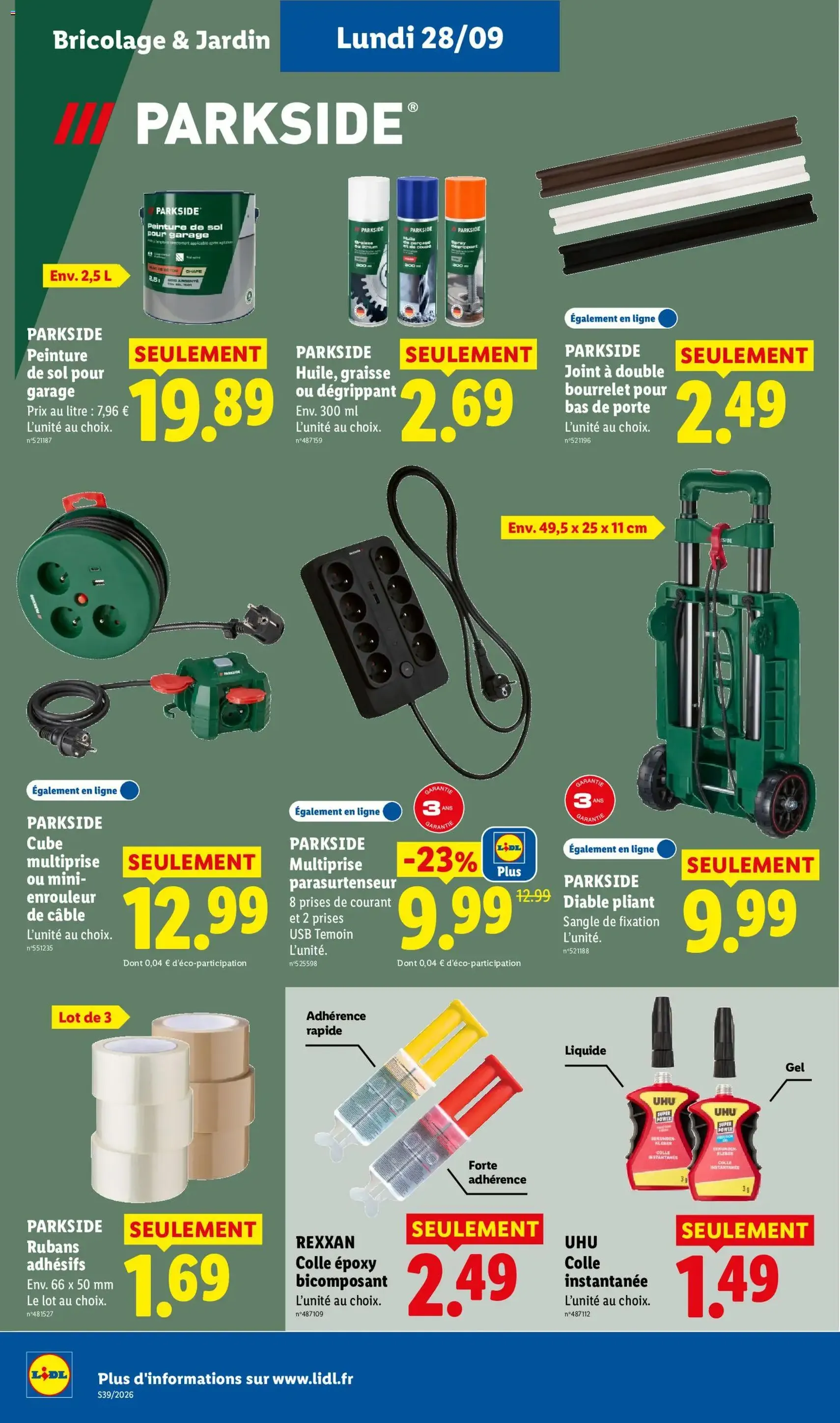 LIDL catalogue - brochure valable à partir du 24/09/2026, page 54 sur 62