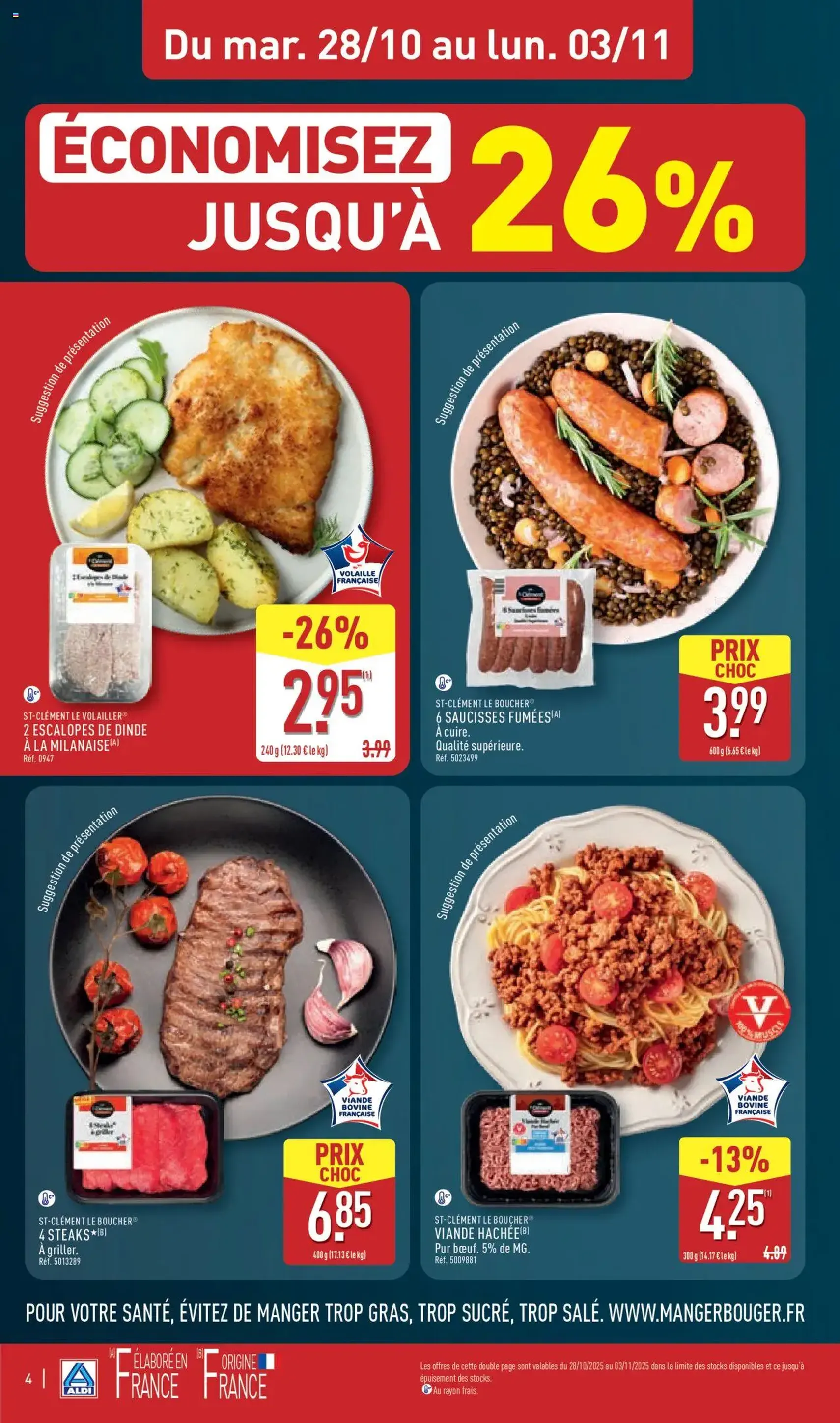 Aldi catalogue semaine 44 - brochure valable à partir du 28/10/2025, page 8 sur 56 Aldi catalogue semaine 44 - brochure valable à partir du 28/10/2025, page 8 sur 56