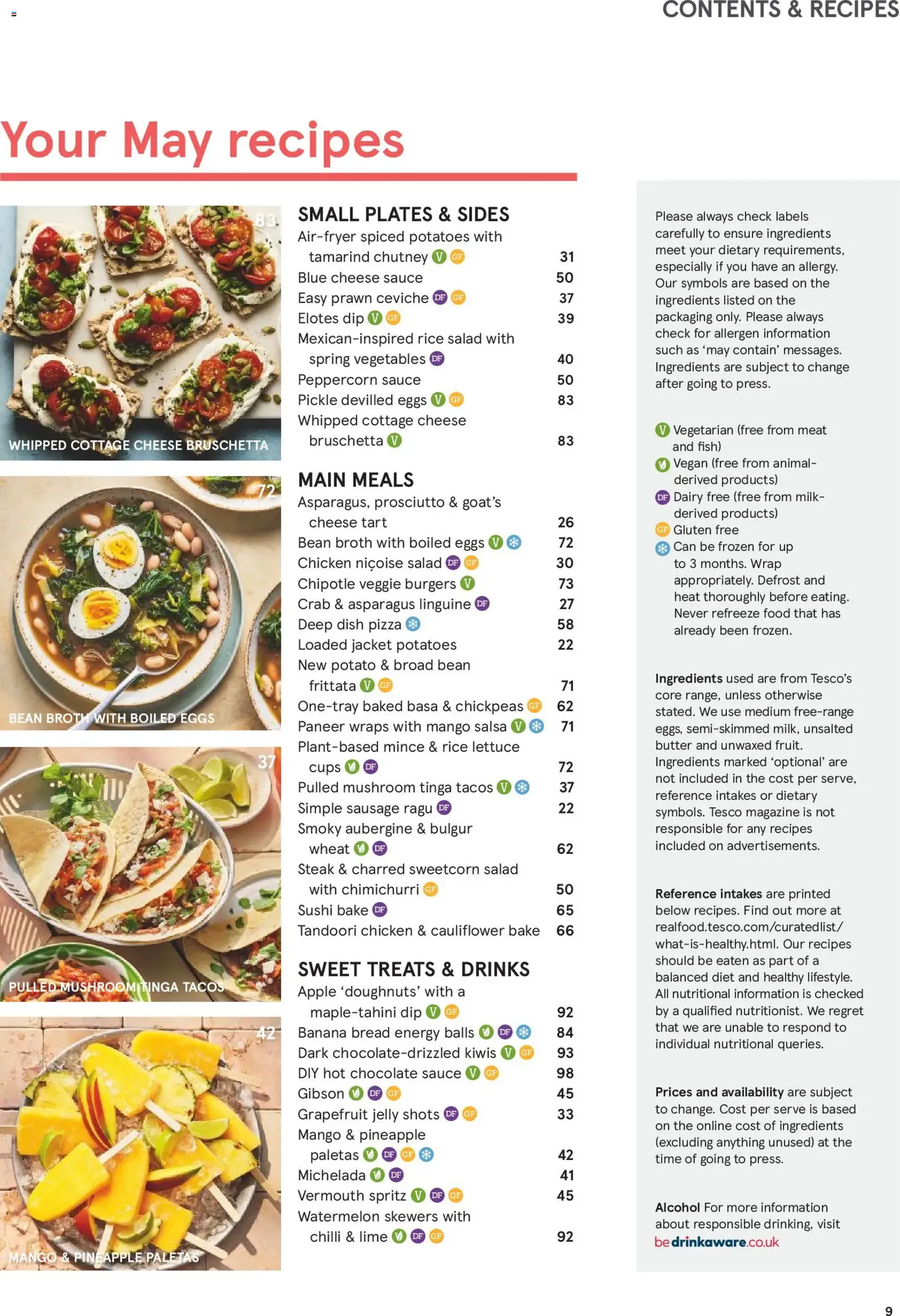 Tesco Magazine - May 2026 - valid flyer from 01/05/2026, page 9 of 100
