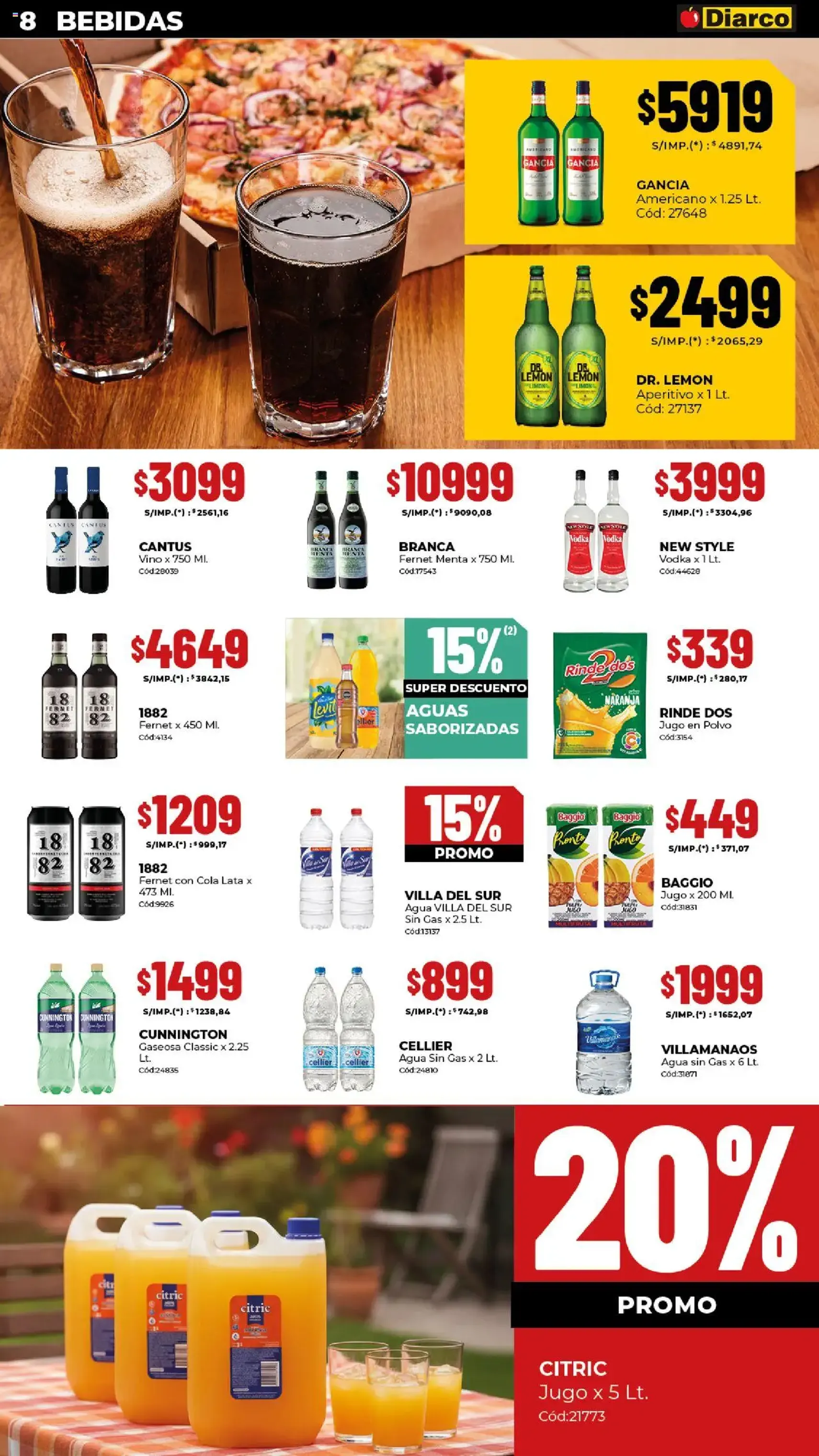 Diarco ofertas - folleto válido desde 20/10/2025 página 8 de 21 Diarco ofertas - folleto válido desde 20/10/2025 página 8 de 21