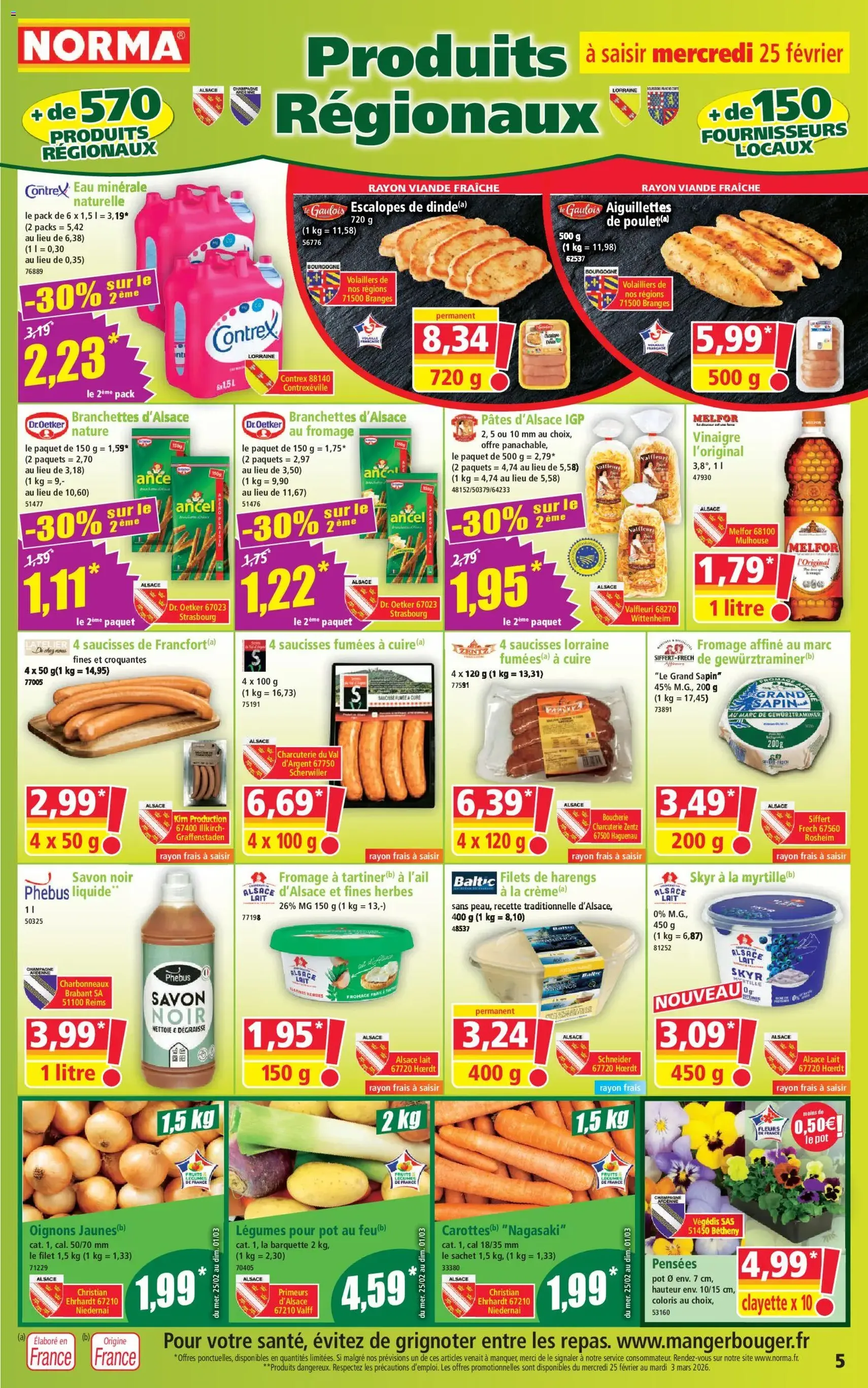 Norma catalogue - brochure valable à partir du 25/02/2026, page 5 sur 14