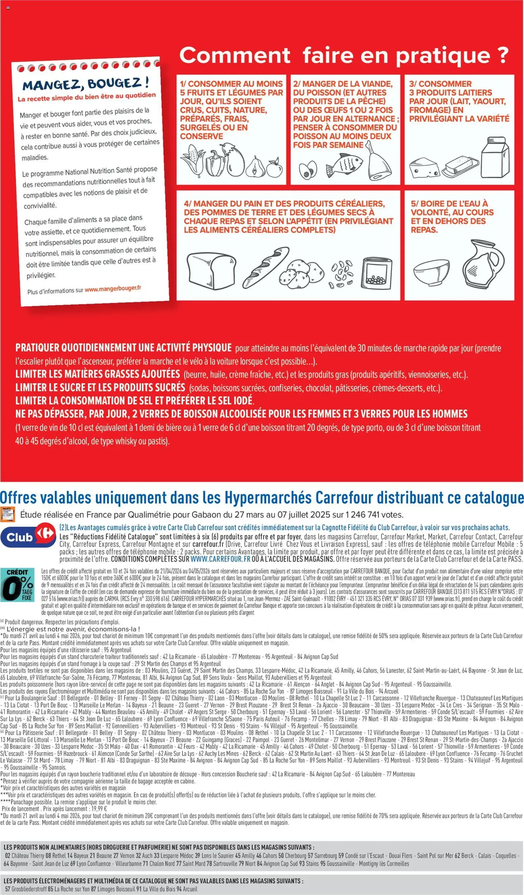 Carrefour catalogue - brochure valable à partir du 21/04/2026, page 82 sur 82