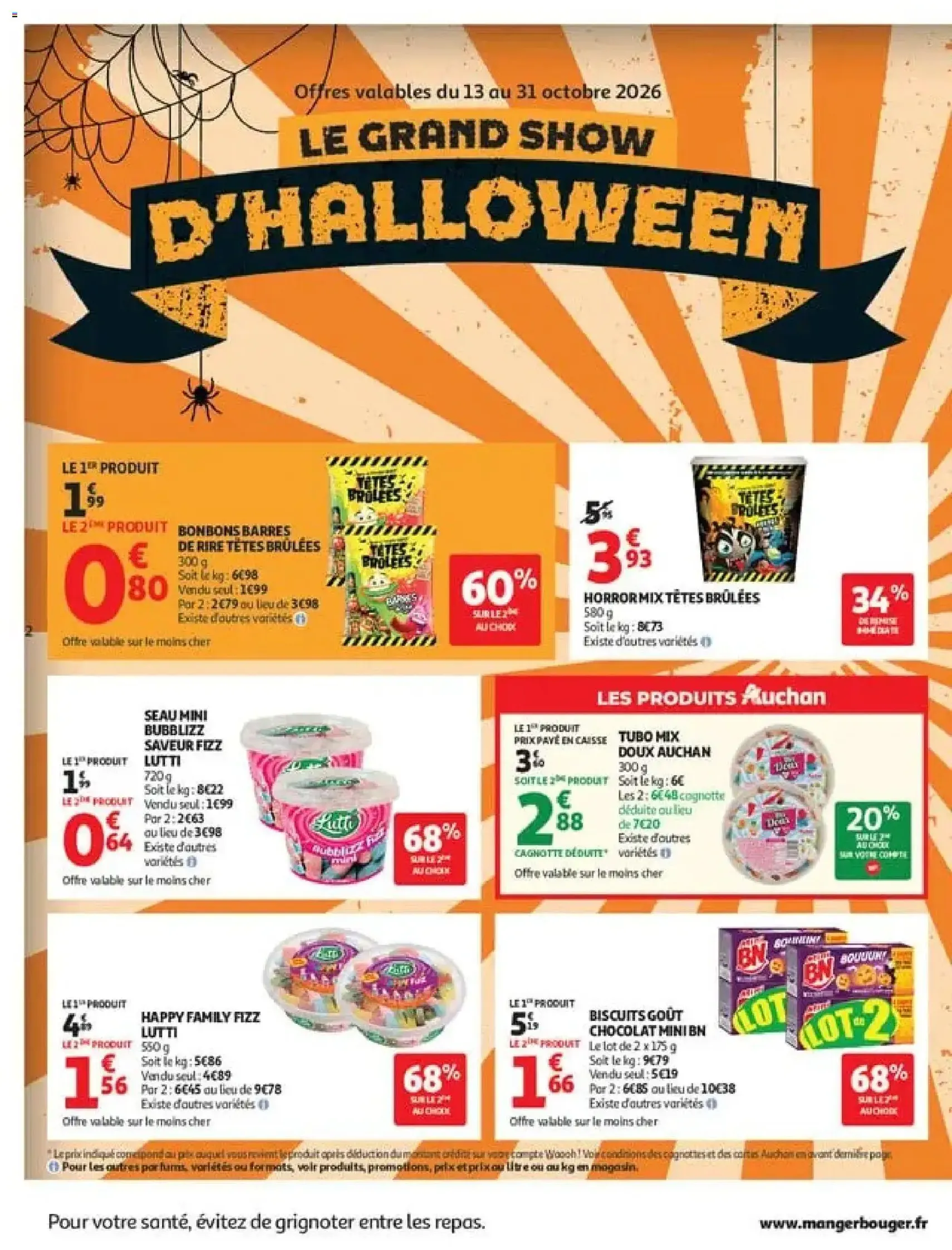 Auchan catalogue - brochure valable à partir du 13/10/2026, page 2 sur 68