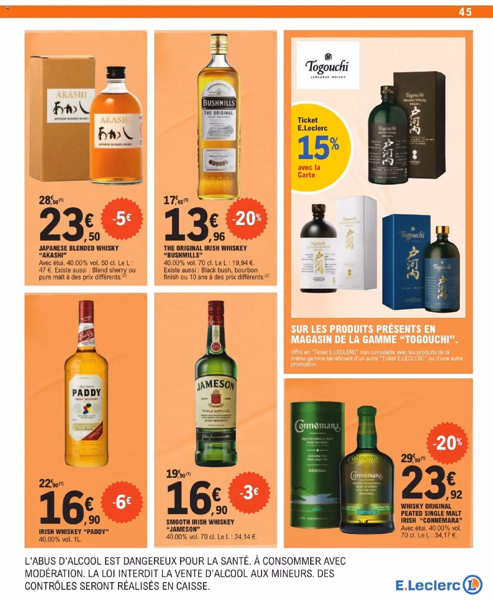 E.Leclerc catalogue Evenement - brochure valable à partir du 28/10/2025, page 45 sur 48 E.Leclerc catalogue Evenement - brochure valable à partir du 28/10/2025, page 45 sur 48