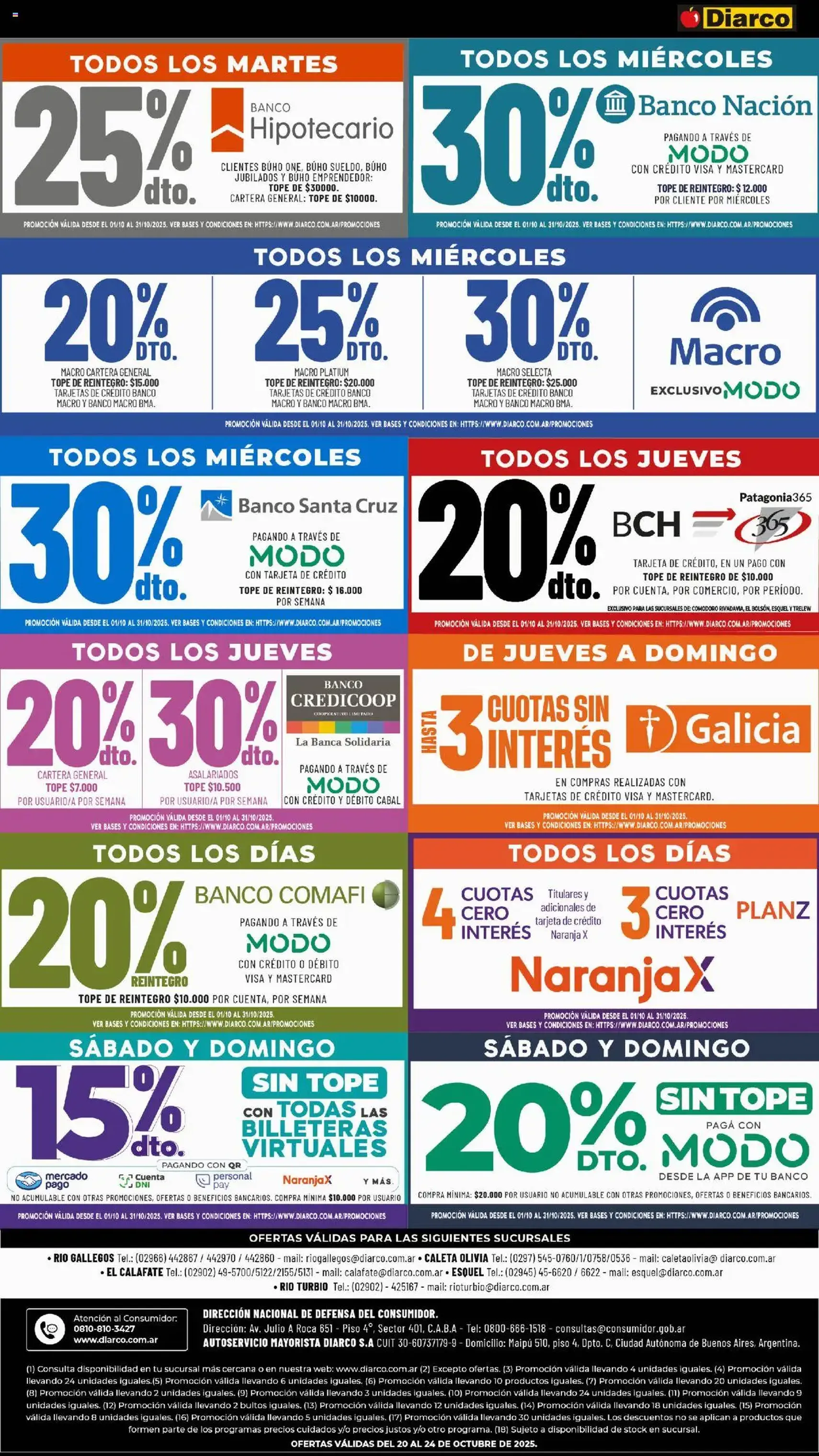 Diarco - Ofertas Sur - folleto válido desde 20/10/2025 página 22 de 22 Diarco - Ofertas Sur - folleto válido desde 20/10/2025 página 22 de 22