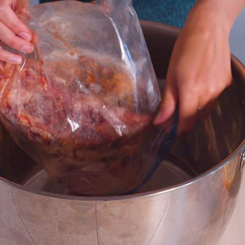 Brodo di pollo - procedimento 1