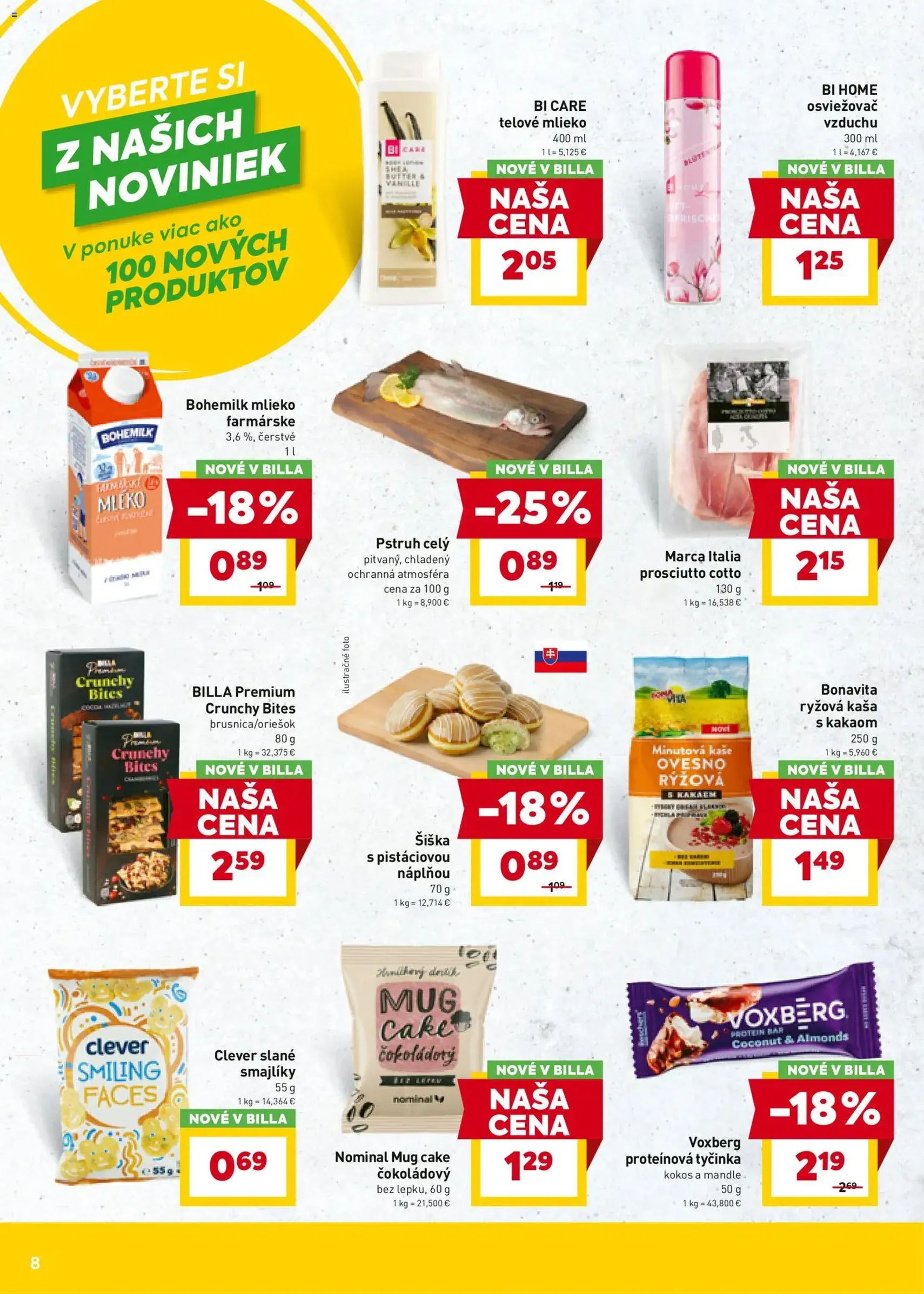 Billa leták - platný leták od 29.10.2025 strana 8 z 20 Billa leták - platný leták od 29.10.2025 strana 8 z 20
