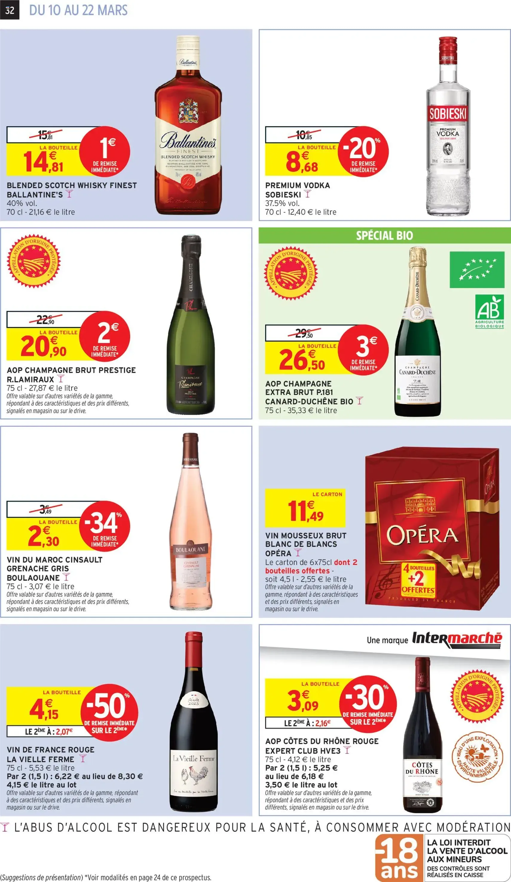 Intermarché catalogue semaine 11 - brochure valable à partir du 10/03/2026, page 32 sur 40