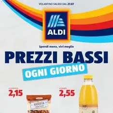 Aldi volantino - anteprima volantino valido dal 27/07/2026