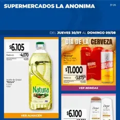 Vista previa del folleto La Anonima catálogo válido desde 30/07/2026