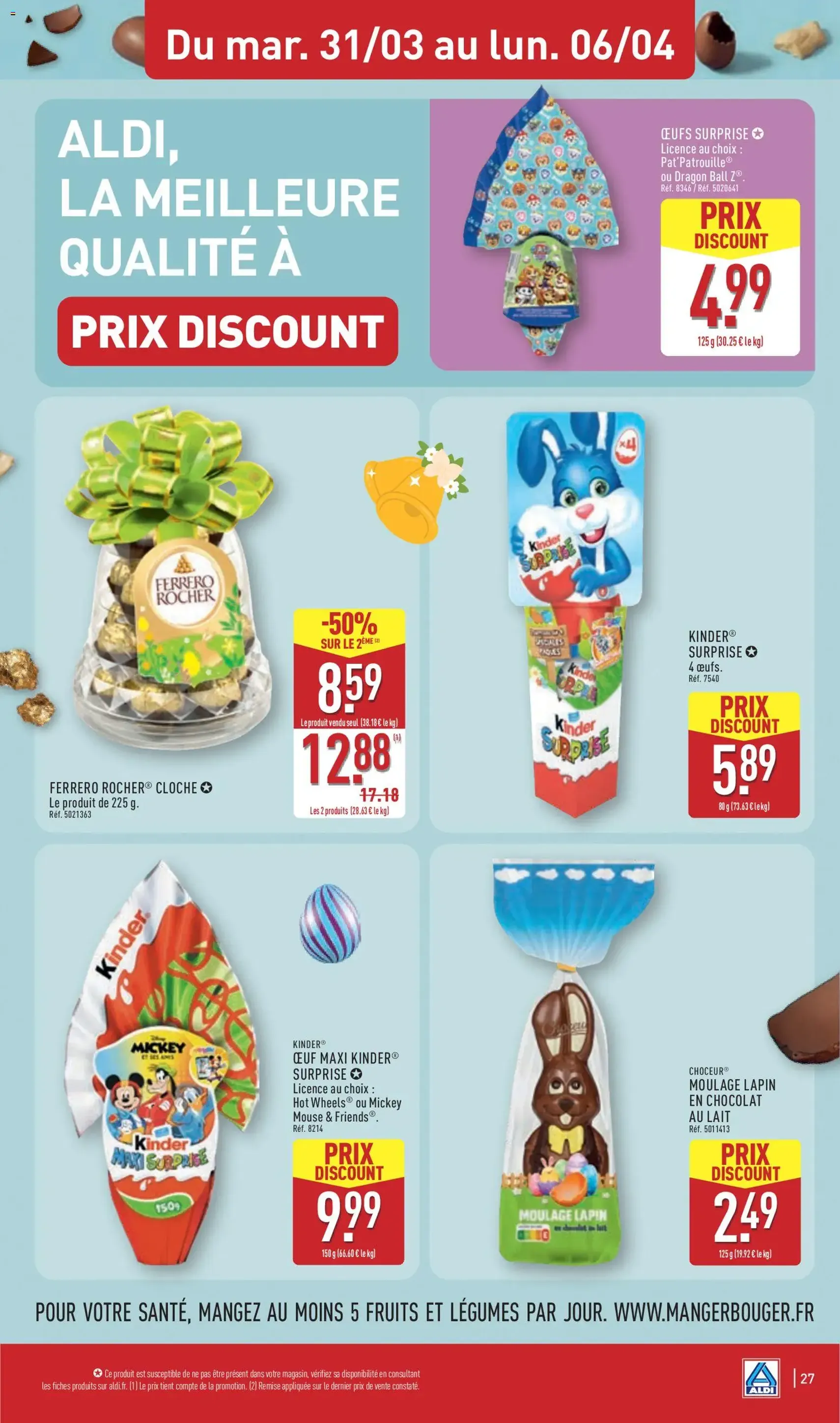 Aldi - Catalogue de la semaine 14 - brochure valable à partir du 31/03/2026, page 31 sur 54