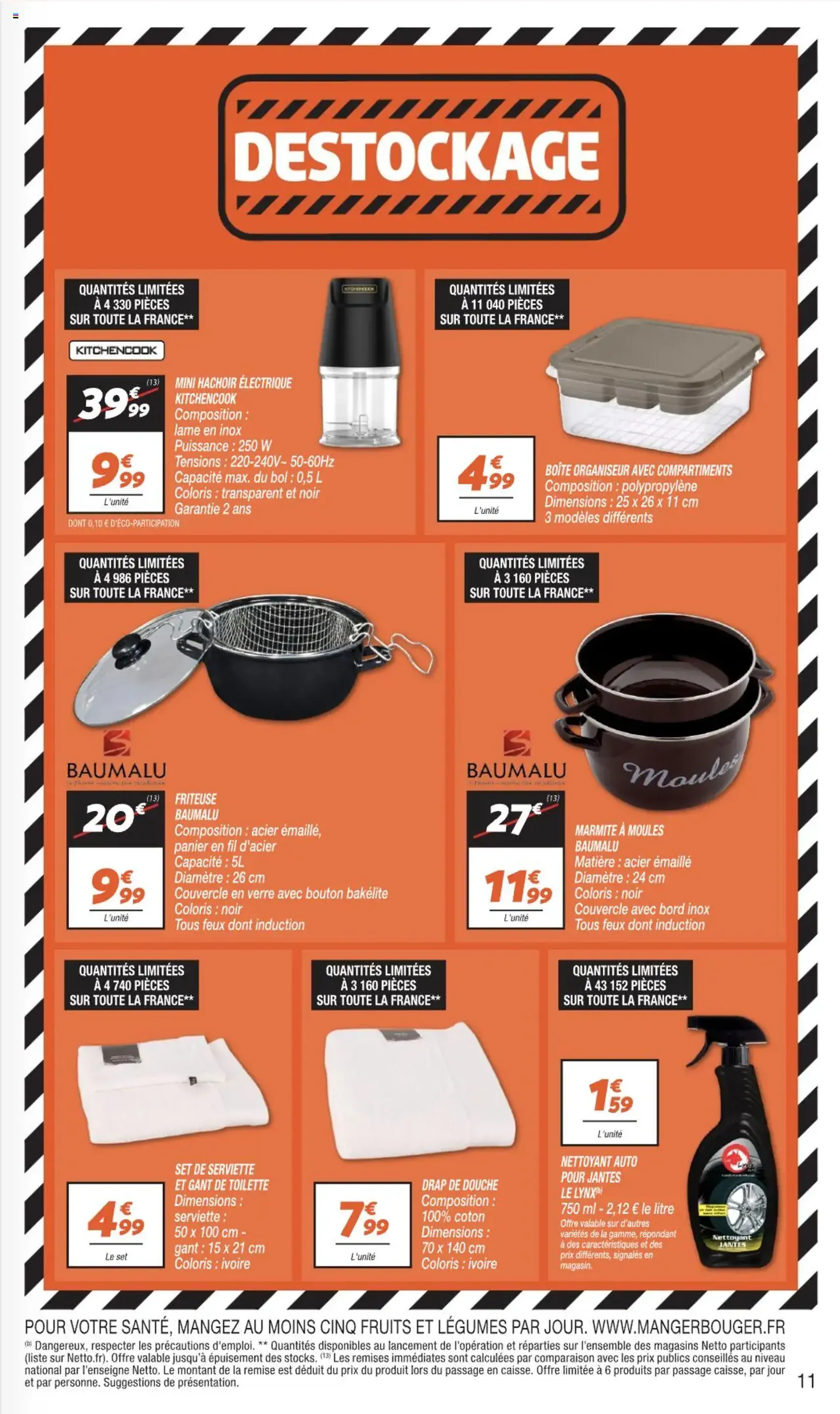 Netto catalogue - brochure valable à partir du 12/08/2025, page 11 sur 12 Netto catalogue - brochure valable à partir du 12/08/2025, page 11 sur 12