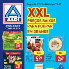 Aldi folheto - pré-visualização do folheto, válido a partir de 01/09/2025