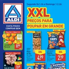 Aldi folheto - pré-visualização do folheto, válido a partir de 26/01/2026