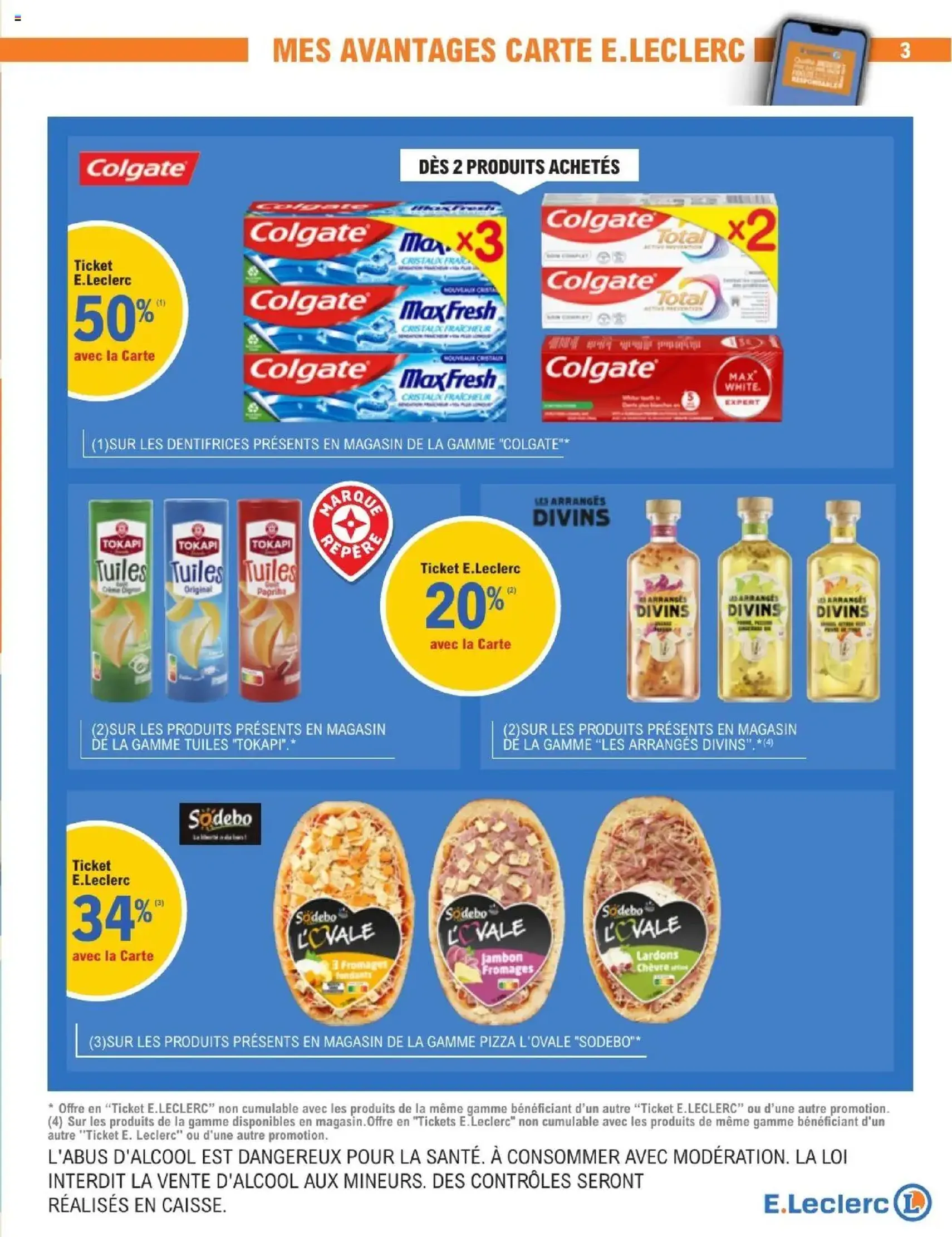 E.Leclerc catalogue semaine 42 - brochure valable à partir du 14/10/2025, page 3 sur 36