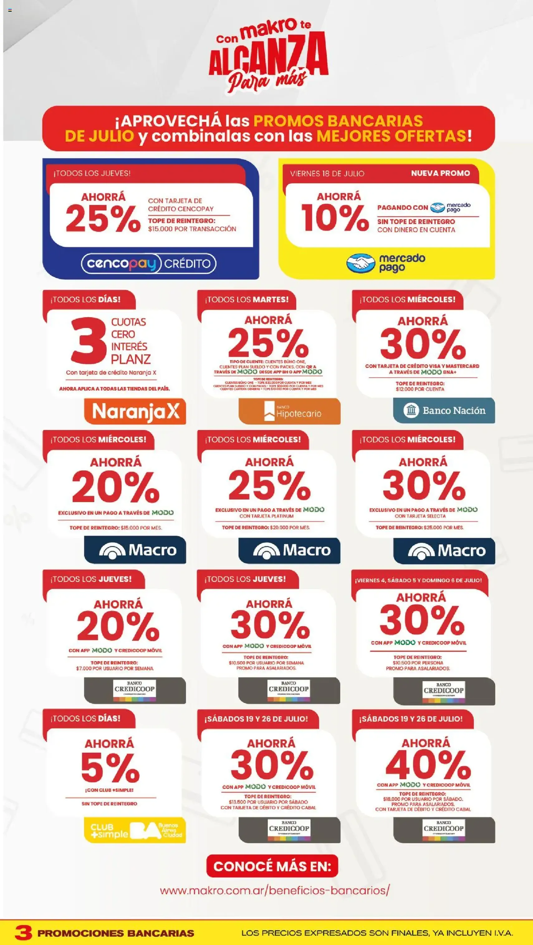 Makro ofertas - folleto válido desde 17/07/2025 página 3 de 12 Makro ofertas - folleto válido desde 17/07/2025 página 3 de 12