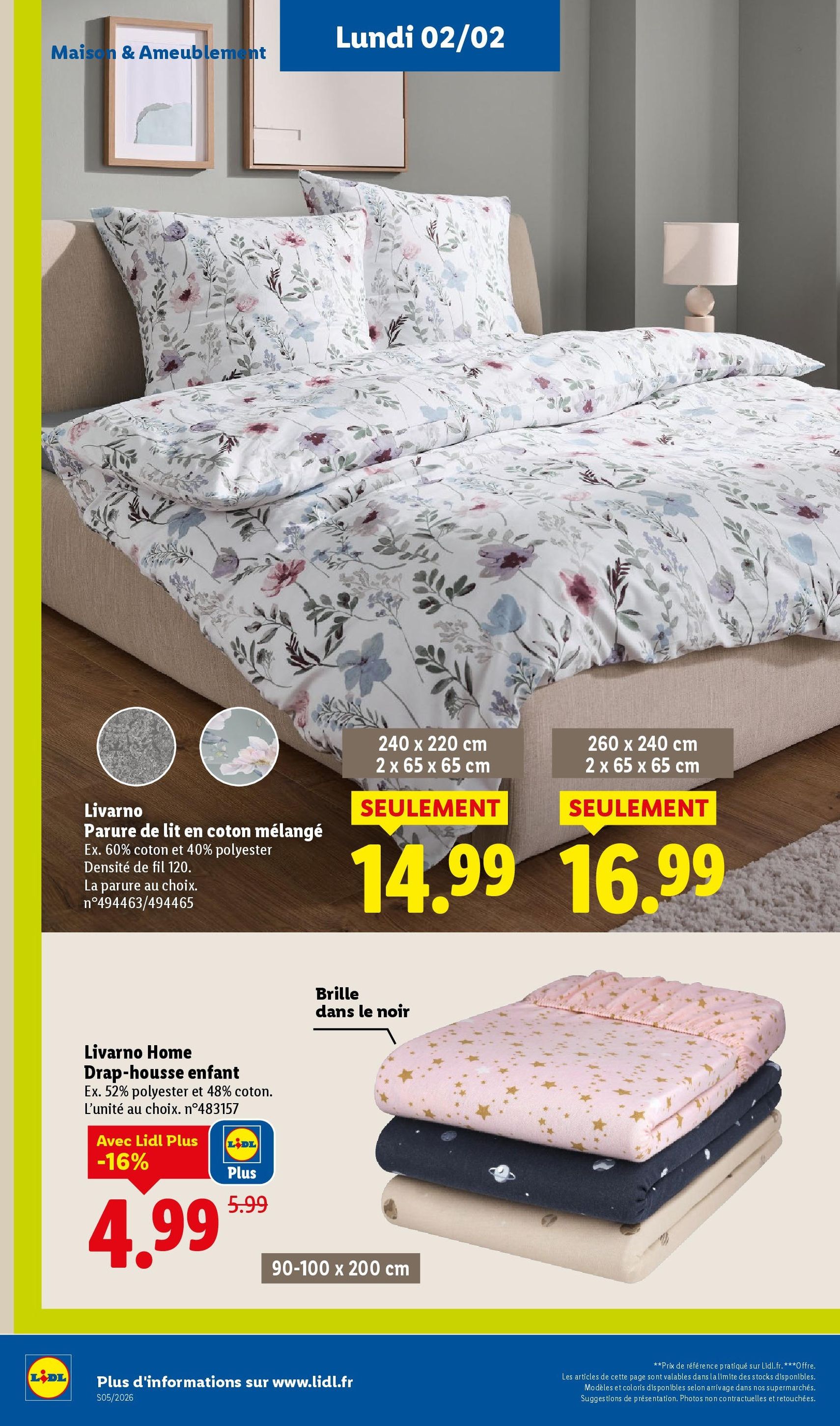 LIDL catalogue semaine 5 - brochure valable à partir du 29/01/2026, page 66 sur 75