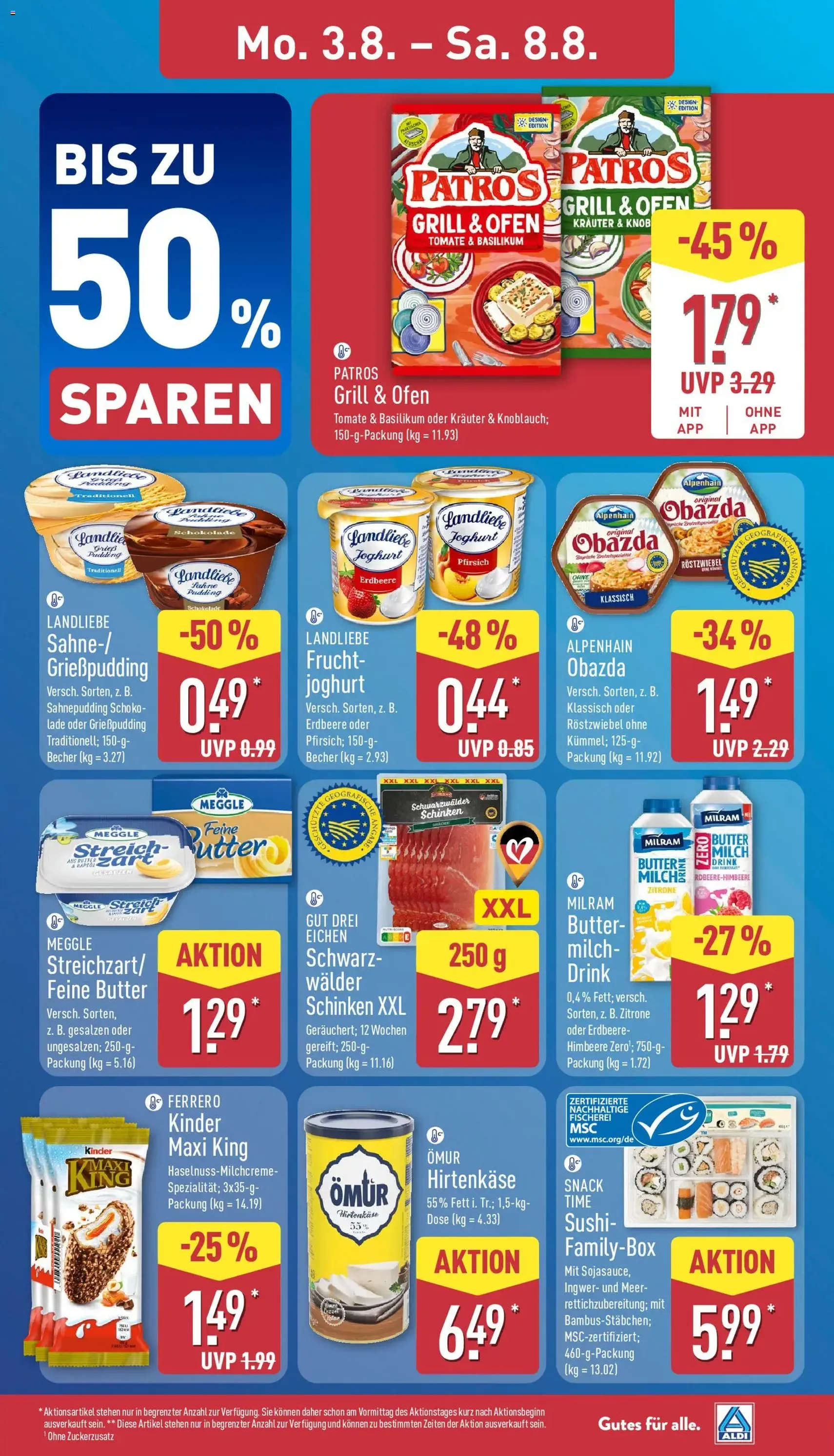 Aldi Prospekt - Gültiger Prospekt ab 03.08.2026, Seite 5 von insgesamt 40