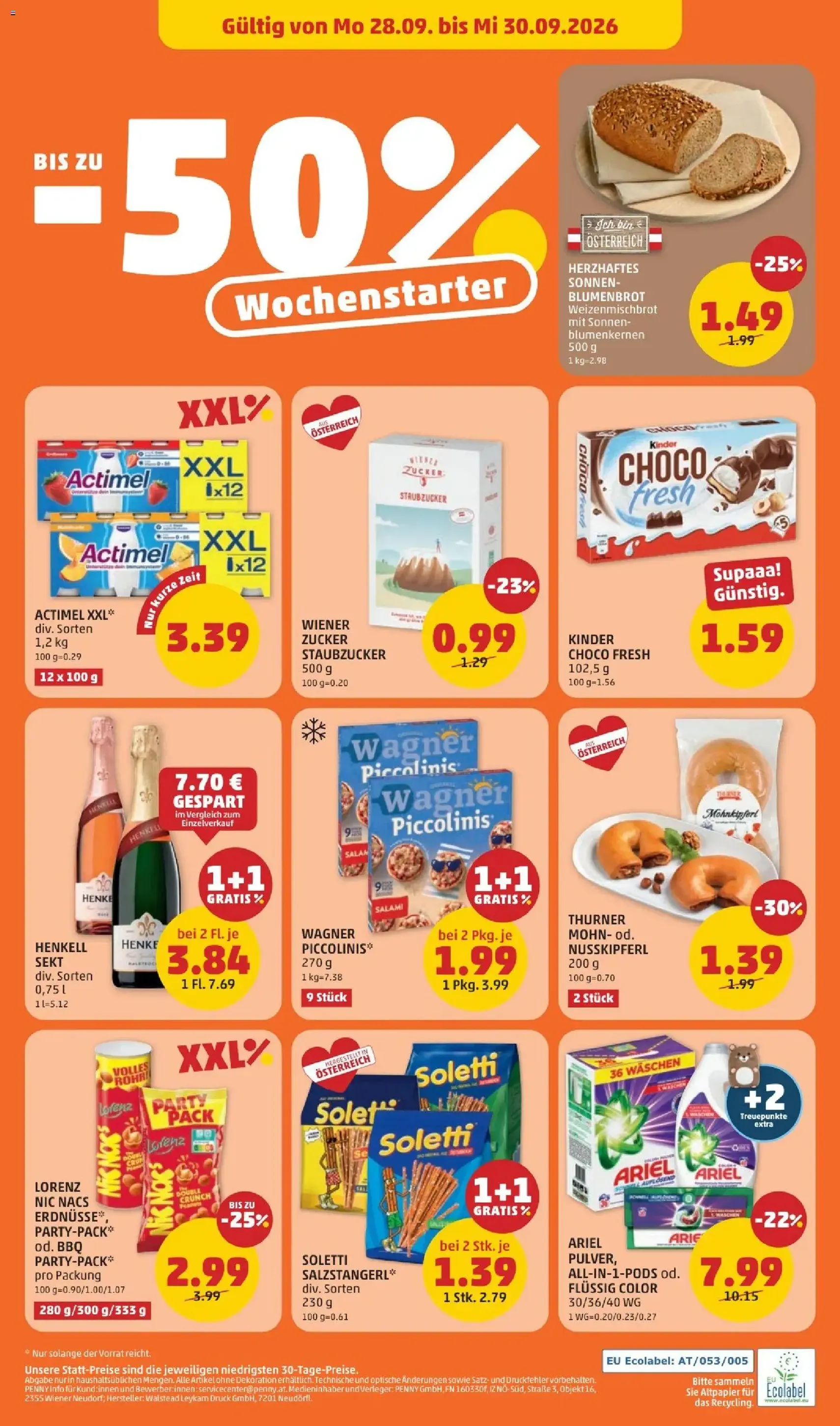 Penny Markt - Flugblatt - Gültiger Prospekt ab 24.09.2026, Seite 24 von insgesamt 28