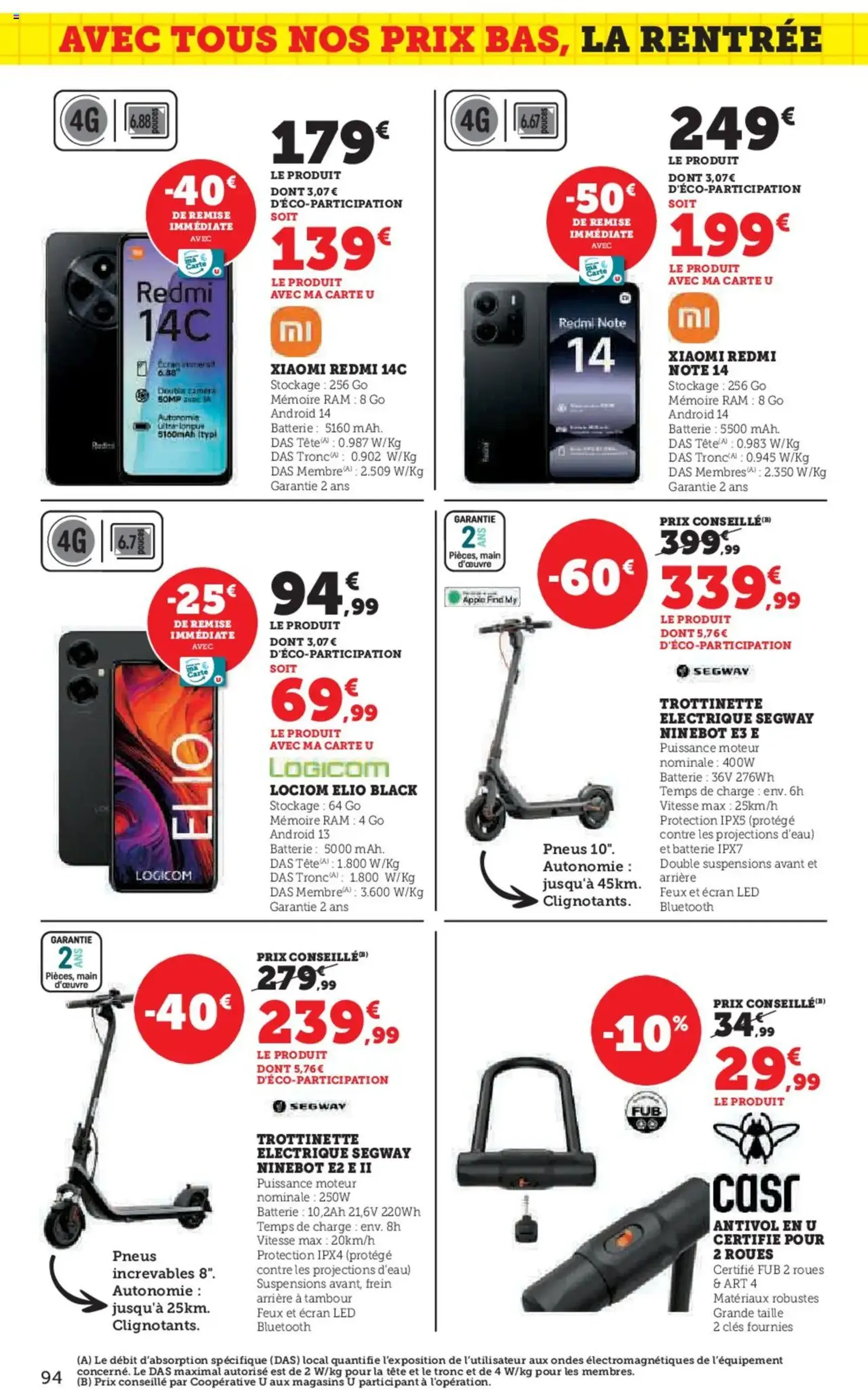 Hyper U catalogue - brochure valable à partir du 12/08/2025, page 94 sur 96 Hyper U catalogue - brochure valable à partir du 12/08/2025, page 94 sur 96