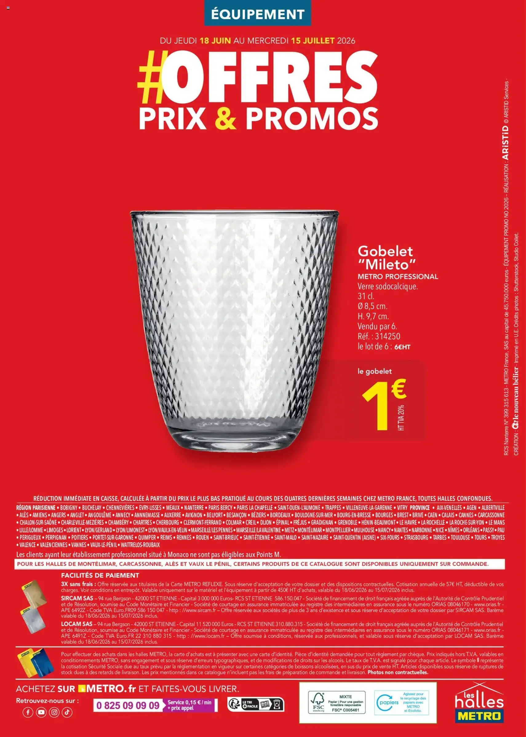 METRO catalogue - brochure valable à partir du 18/06/2026, page 32 sur 32