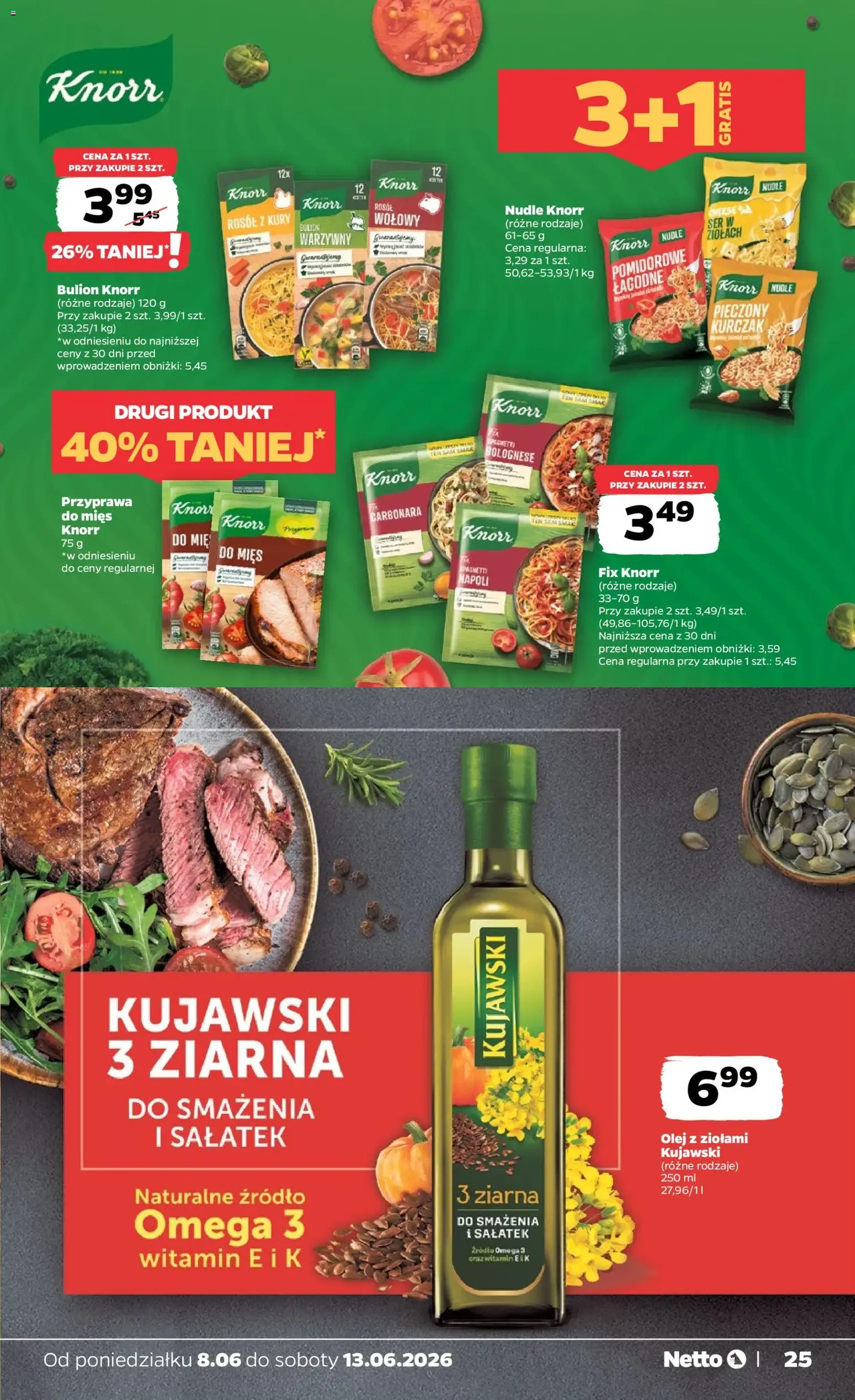Netto gazetka od poniedziałku spożywcza - ważny gazetka od 08.06.2026 strona 25 z 41