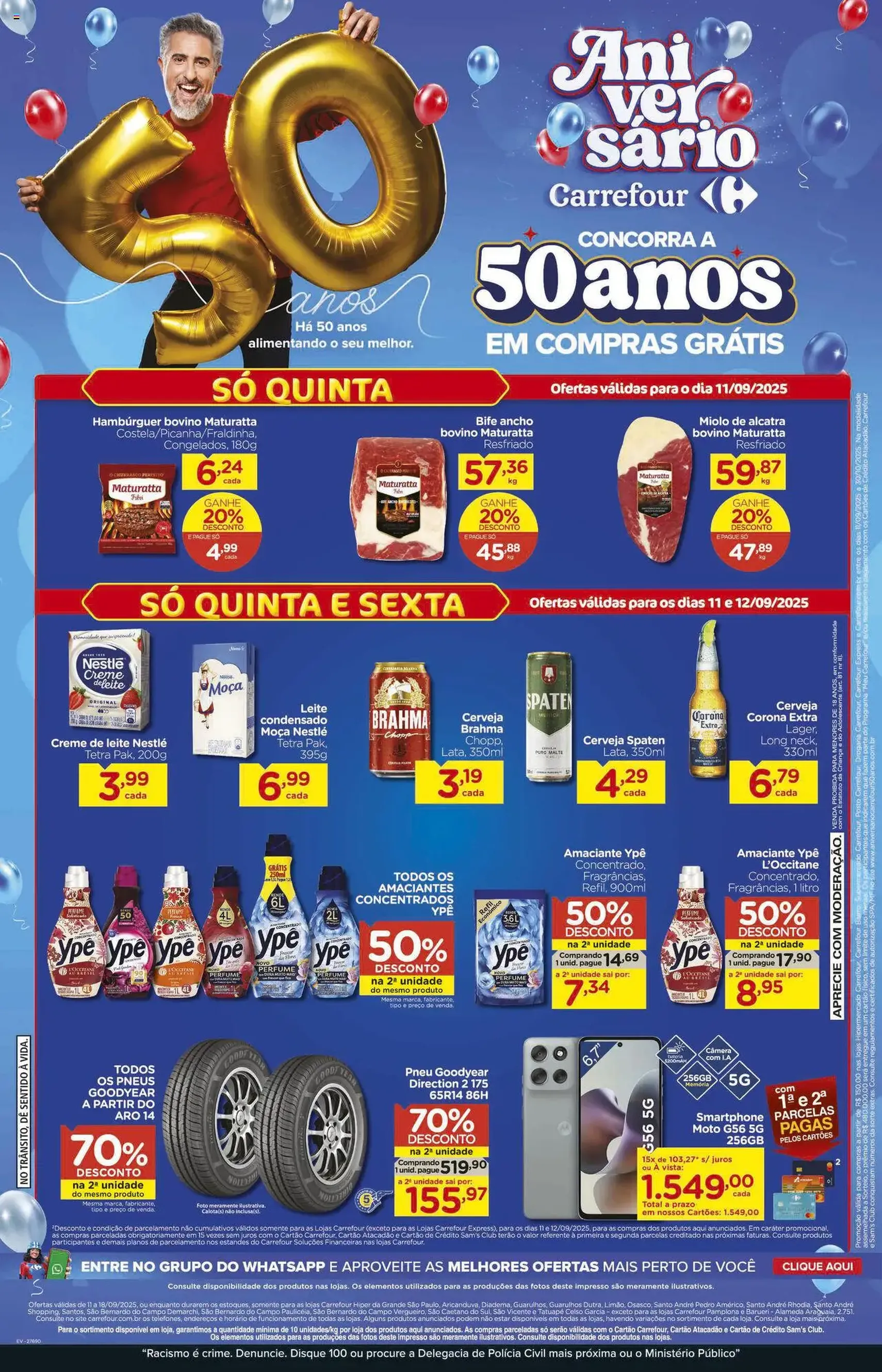 Carrefour - Ofertas da semana - folheto válido a partir de 11/09/2025 página 1 de 21 Carrefour - Ofertas da semana - folheto válido a partir de 11/09/2025 página 1 de 21