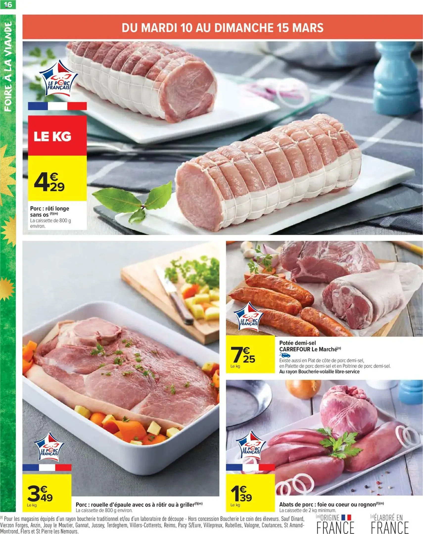 Carrefour Market catalogue semaine 11 - brochure valable à partir du 10/03/2026, page 18 sur 62