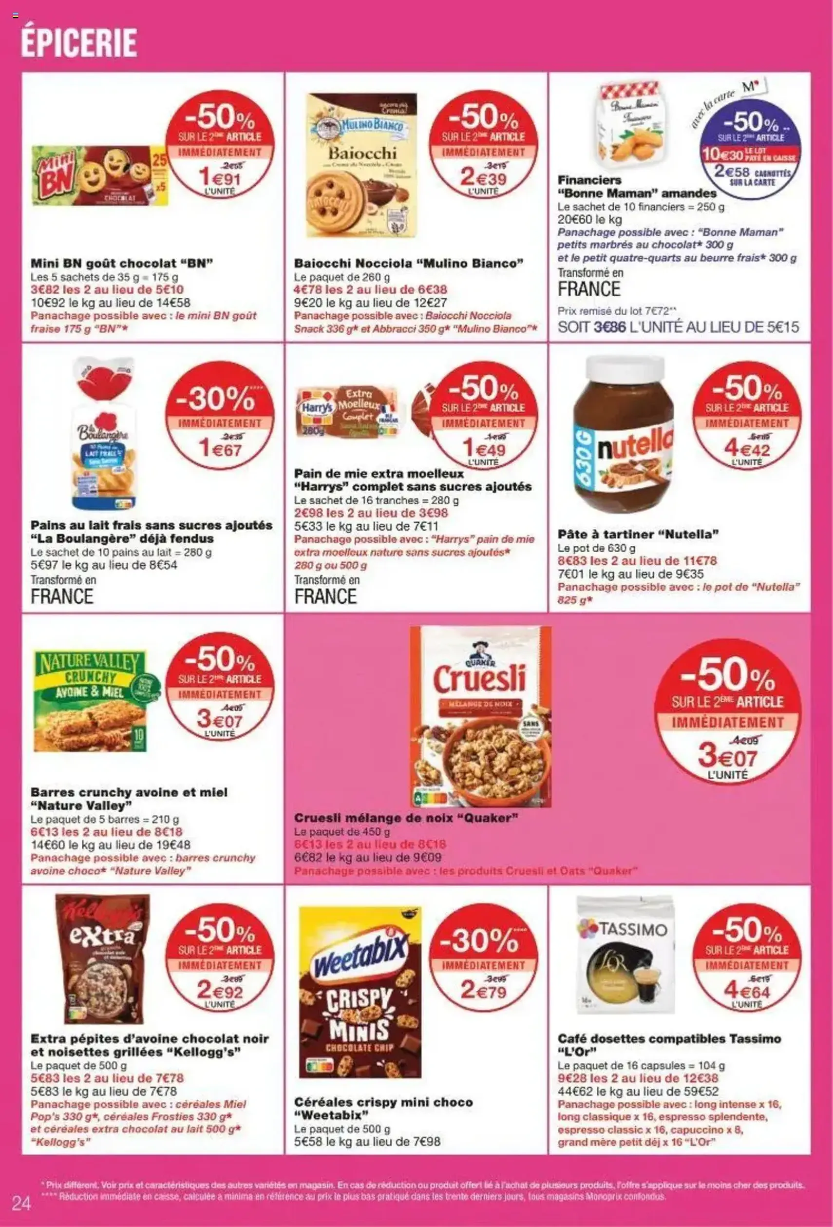 Monoprix catalogue - brochure valable à partir du 29/07/2025, page 24 sur 47 Monoprix catalogue - brochure valable à partir du 29/07/2025, page 24 sur 47