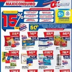 Vista previa del folleto Maxiconsumo ofertas válido desde 08/09/2025