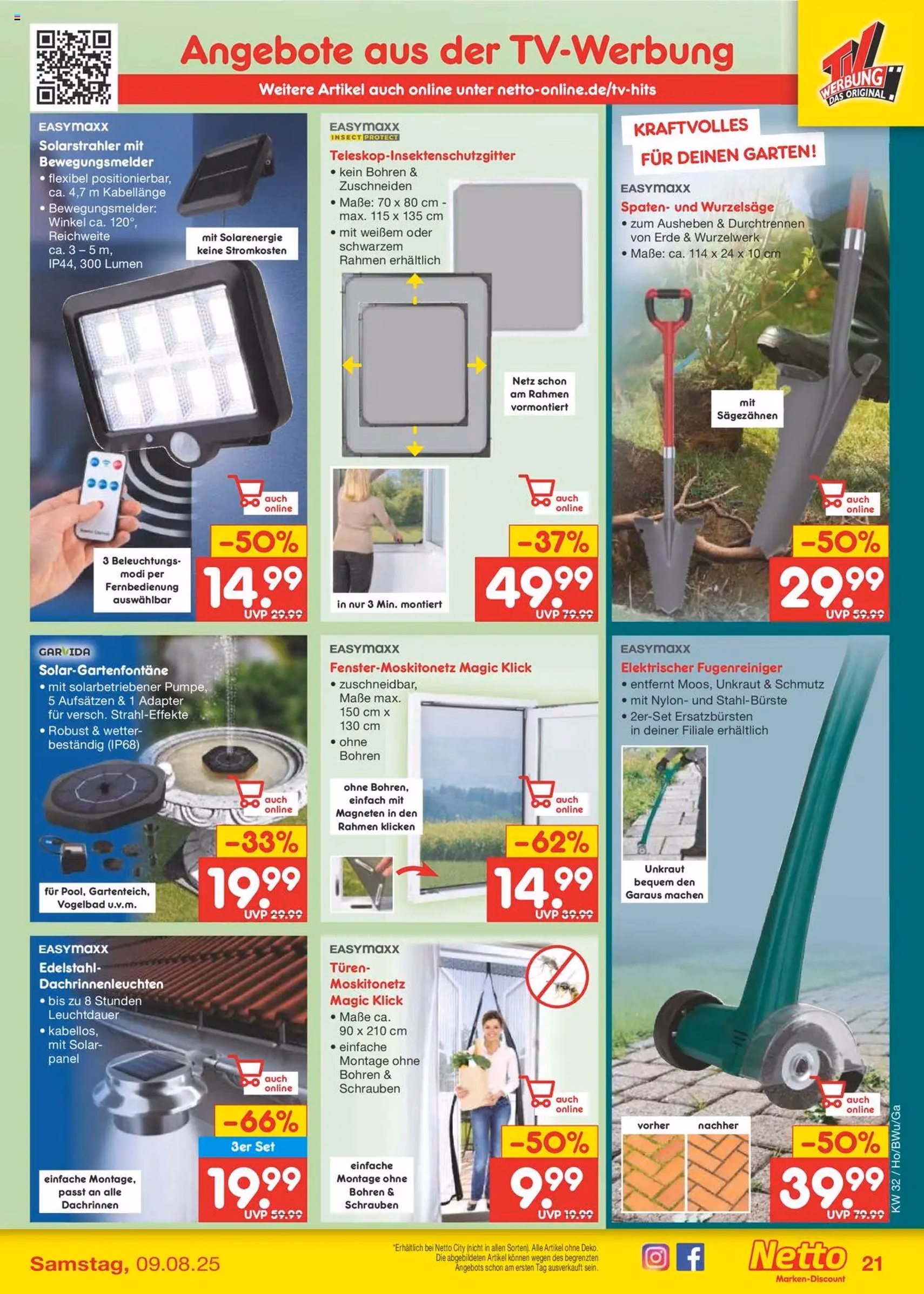 Netto Marken-Discount Prospekt - Gültiger Prospekt ab 04.08.2025, Seite 37 von insgesamt 61 Netto Marken-Discount Prospekt - Gültiger Prospekt ab 04.08.2025, Seite 37 von insgesamt 61